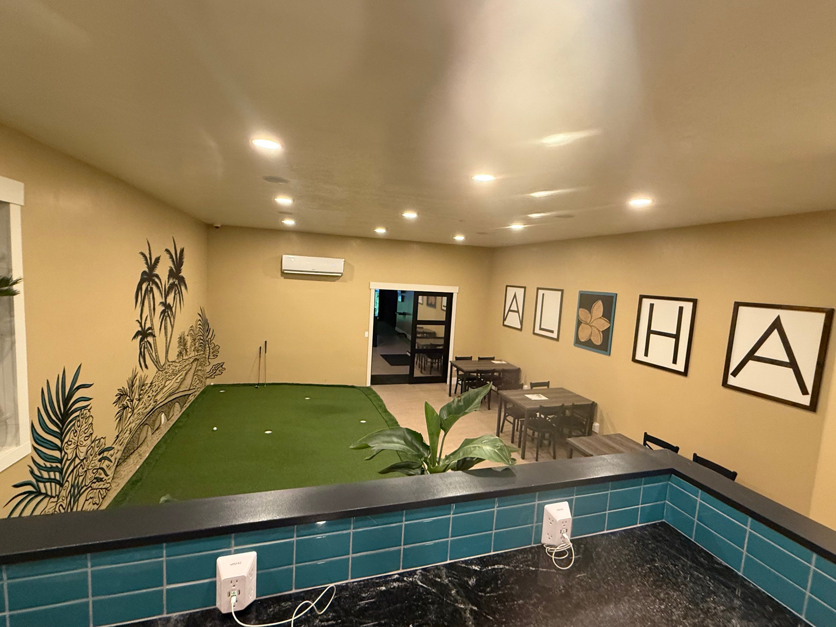 Aloha Golf and Coffee Lounge by H&H Electrical Services 