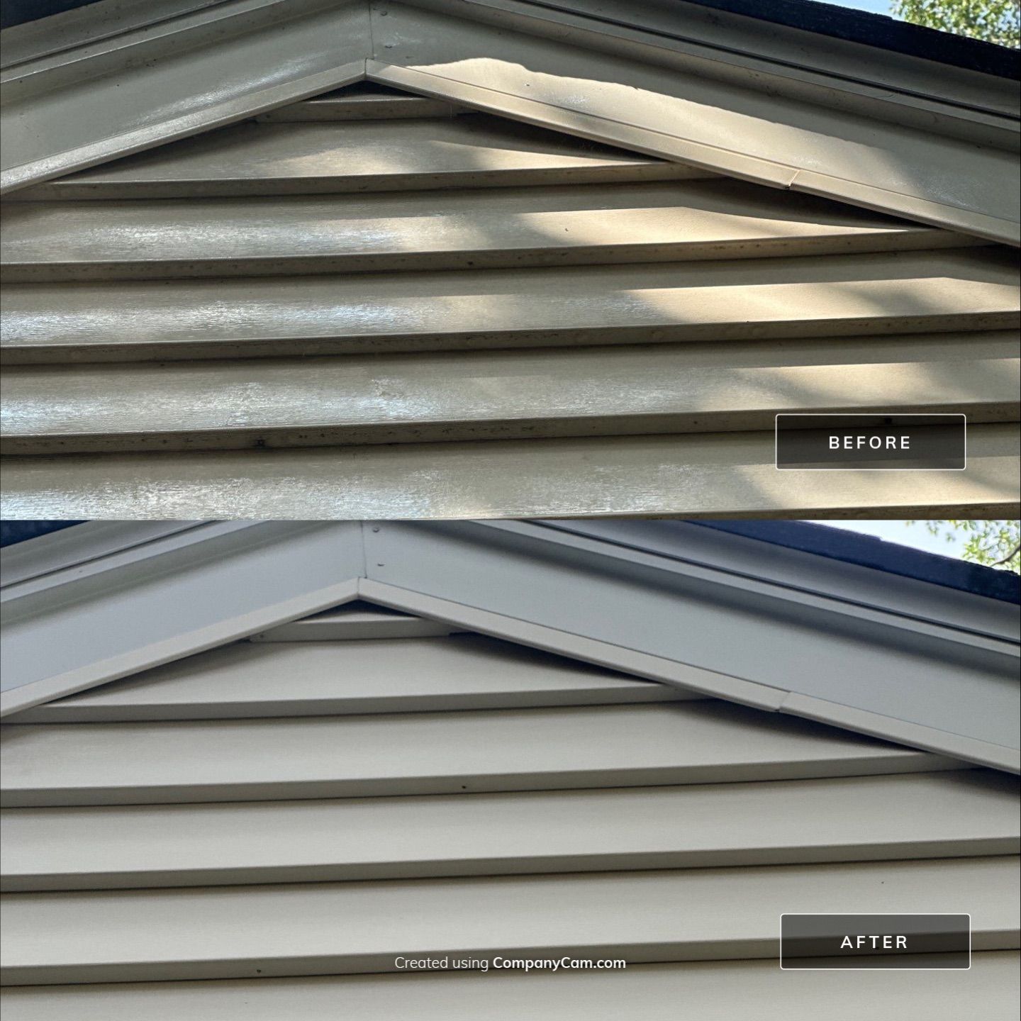 Project in Glenview by Simmons Power & Soft Washing