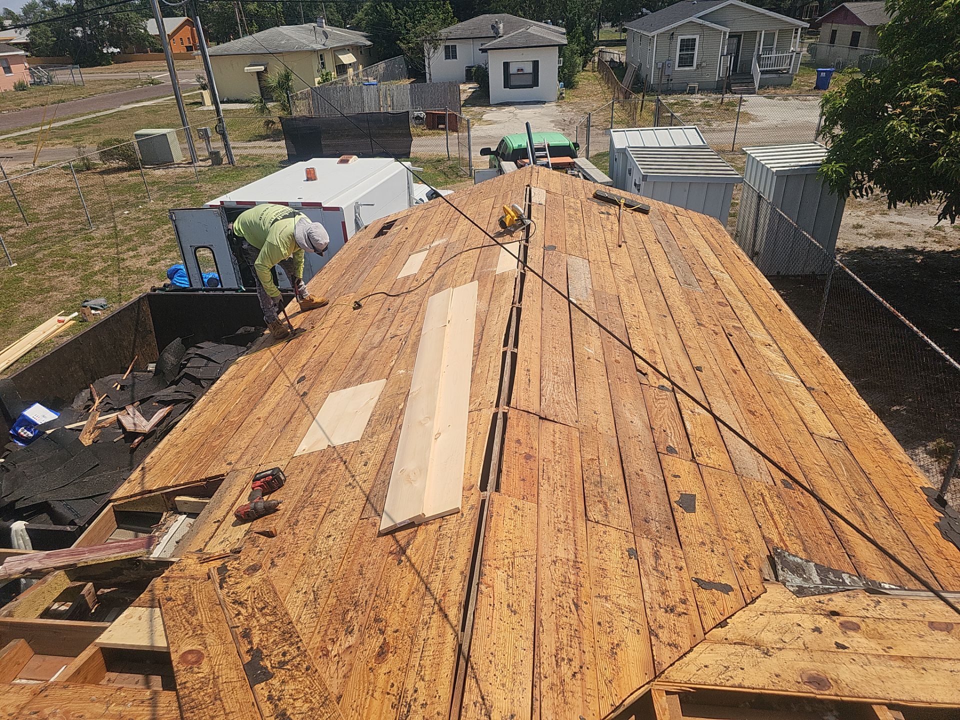 Project in St. Petersburg 33711 by Mitchell Roofing Company LLC 