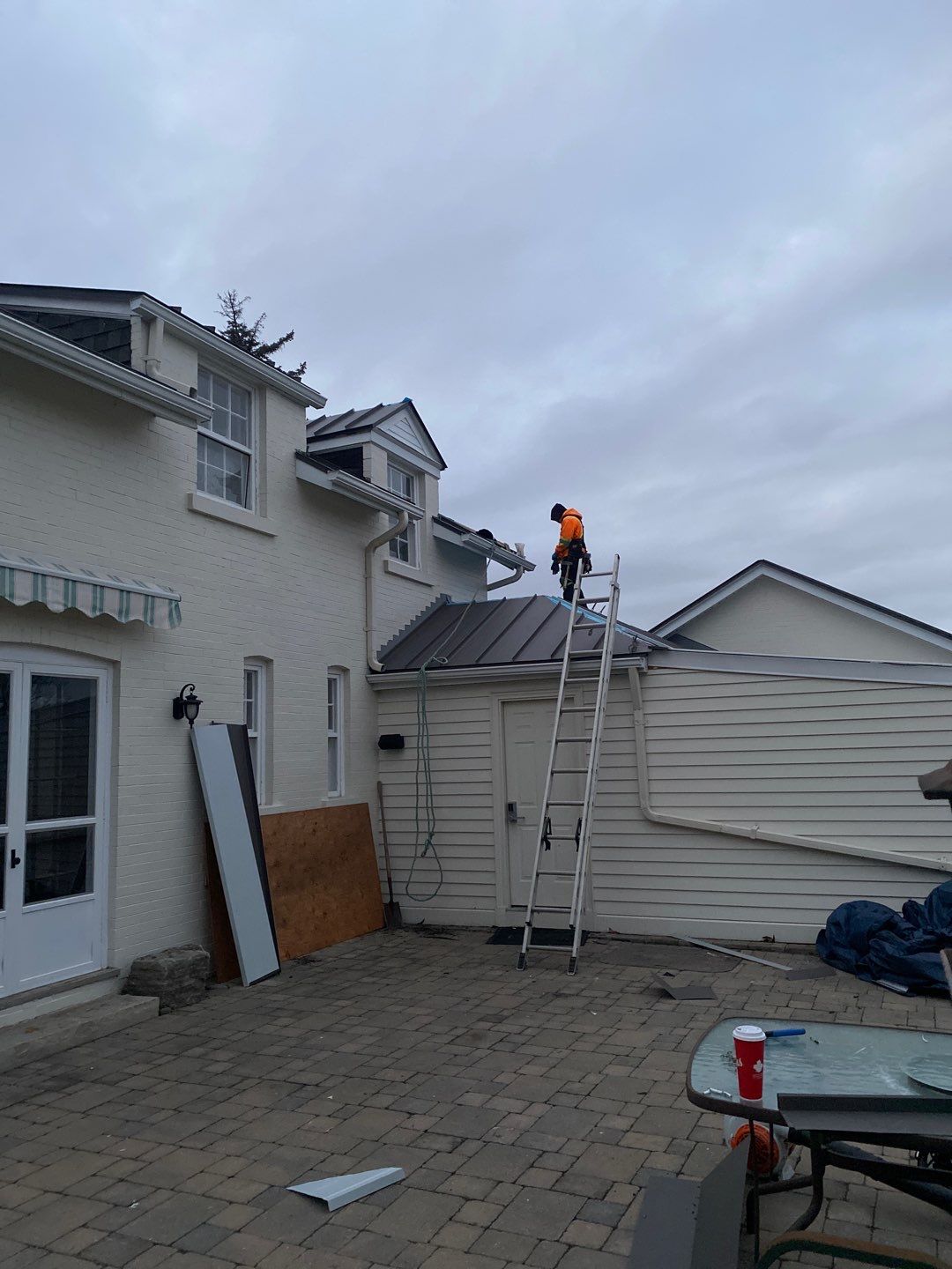Residential Roofing Installation using 24 Ga Standing Seam Metal  by Jay Carter Roofing & Sheet Metal