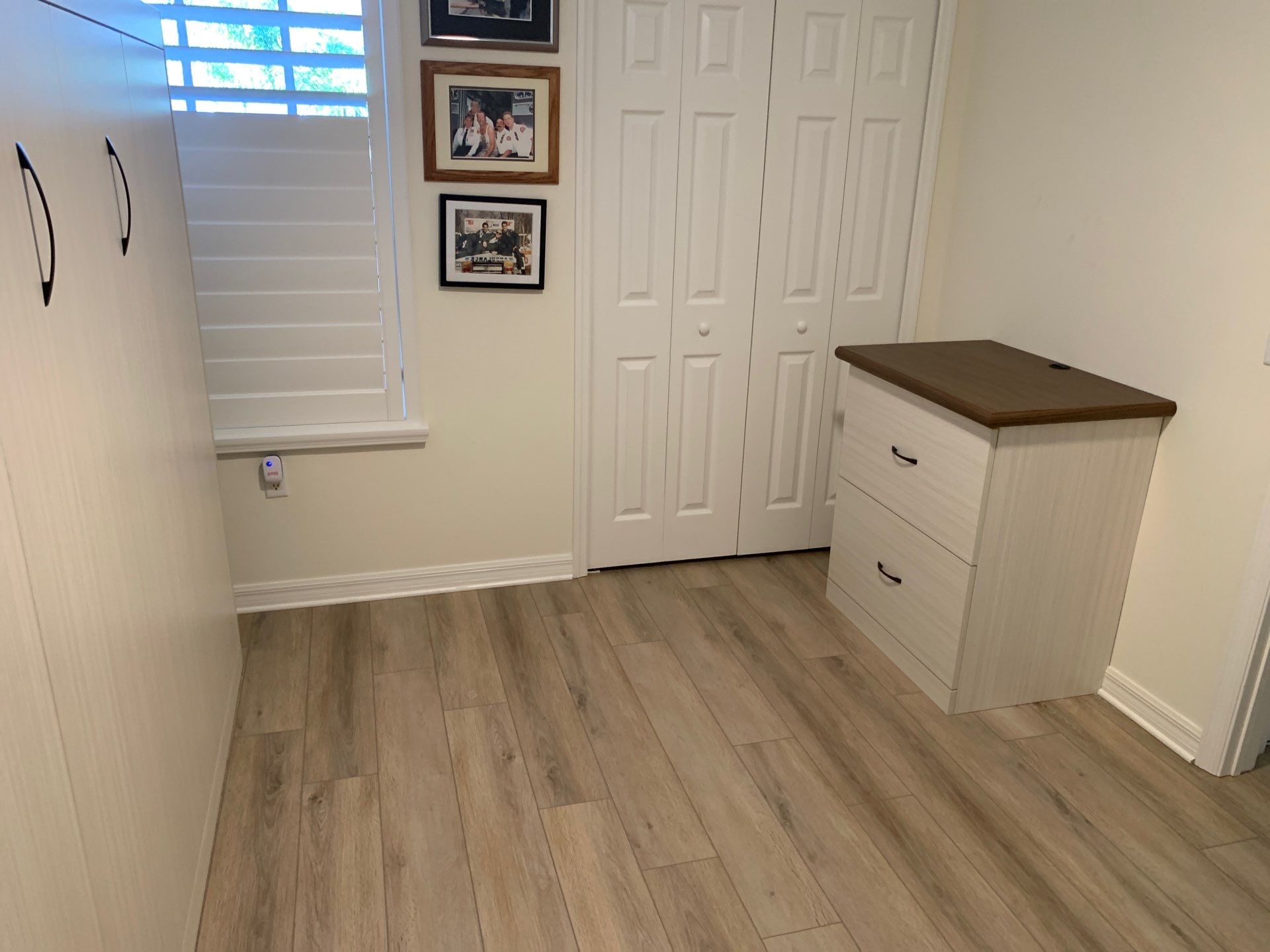 Cosmo Queen Side-Open Murphy Bed with Custom Office by More Space Place