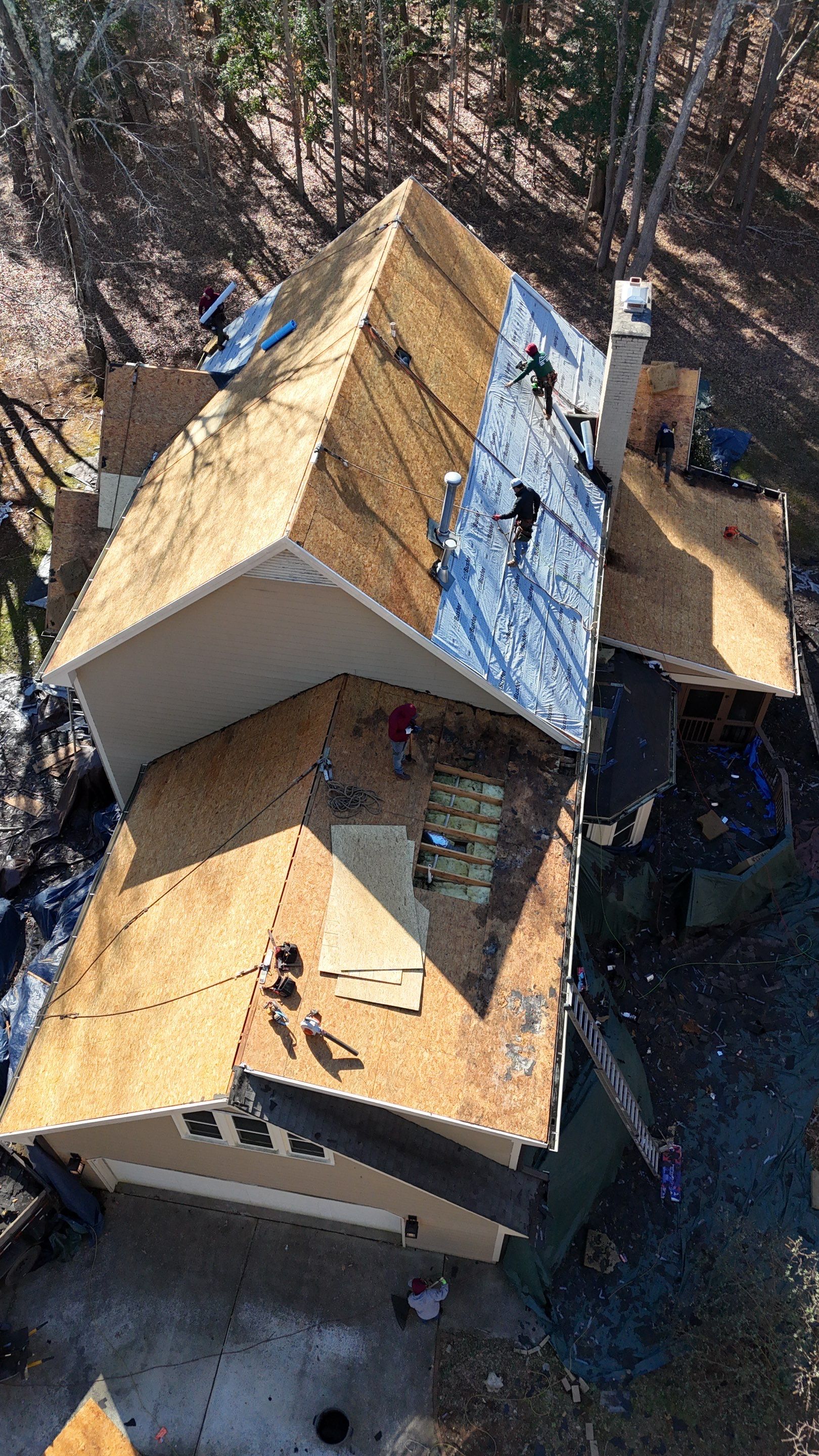 Roof Replacement - GAF Timberline HDZ Weathered Wood  by Pro Performance Roofing