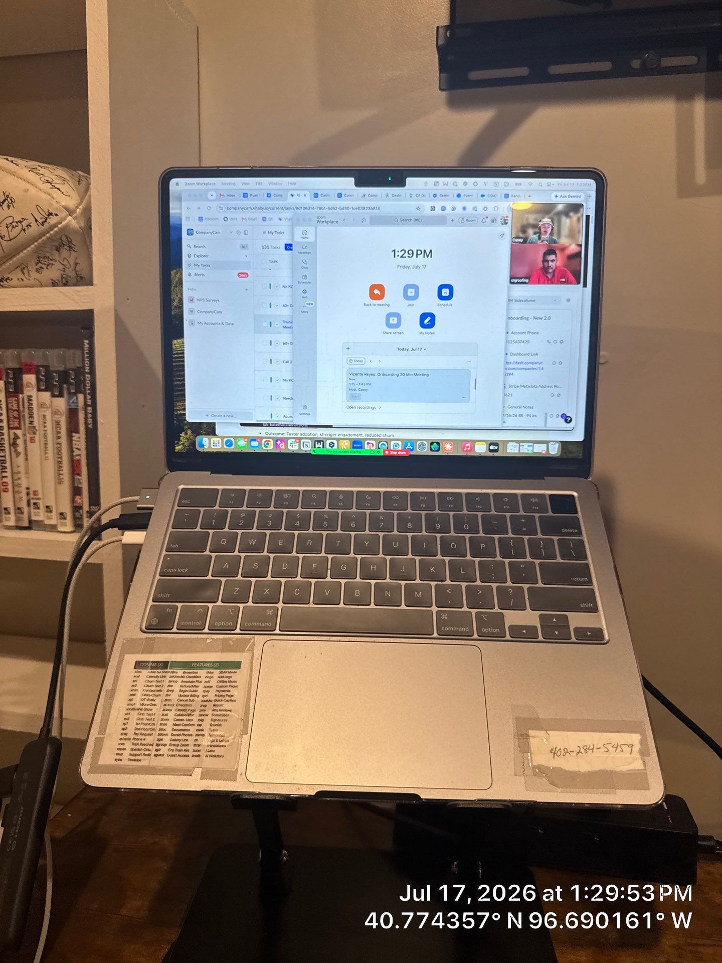 Home Office Workspace and Media Mount Installation in Lincoln by Customer Success Demo Account