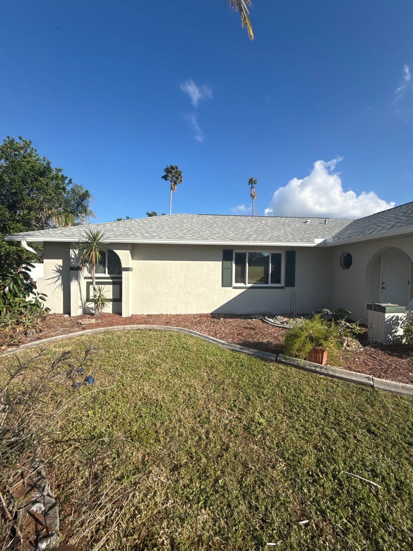 Splash Guard System Installation in Cape Coral FL by Gutter Professors
