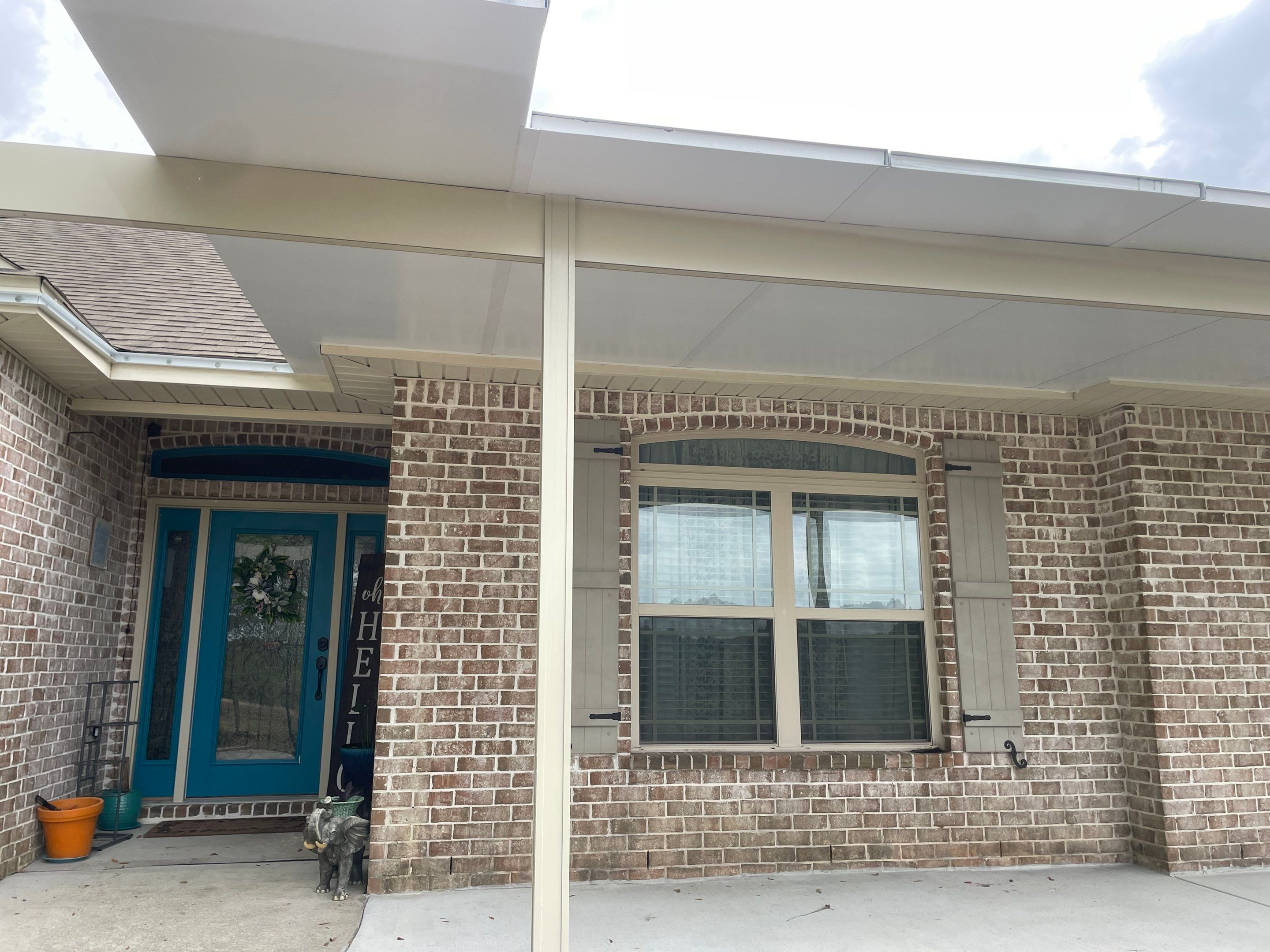 Patio Cover & Screen Room w/Vinyl 4-Tracks by Titan Sunrooms