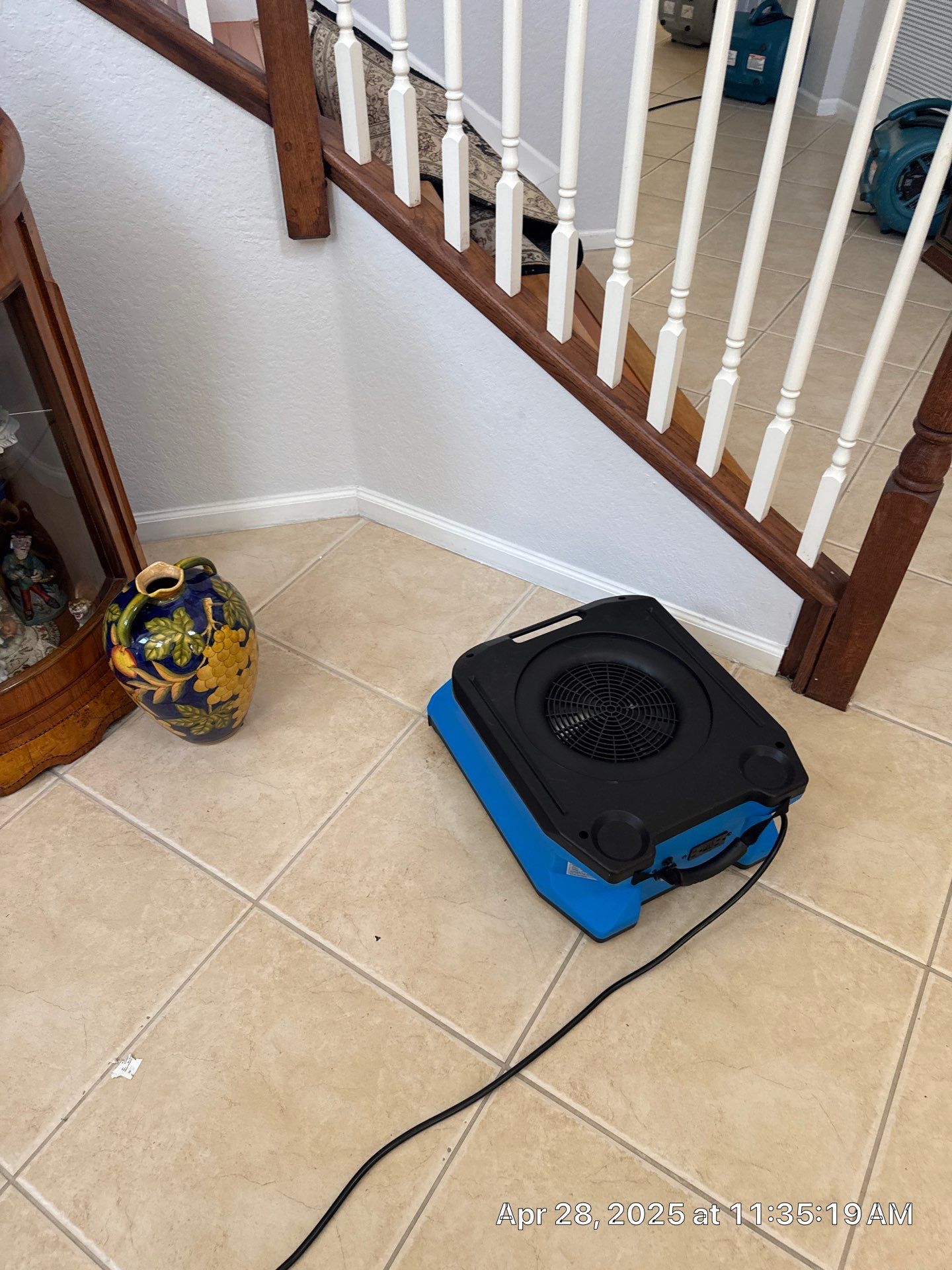 Water Damage using Drying Equipment by SuperClean 
