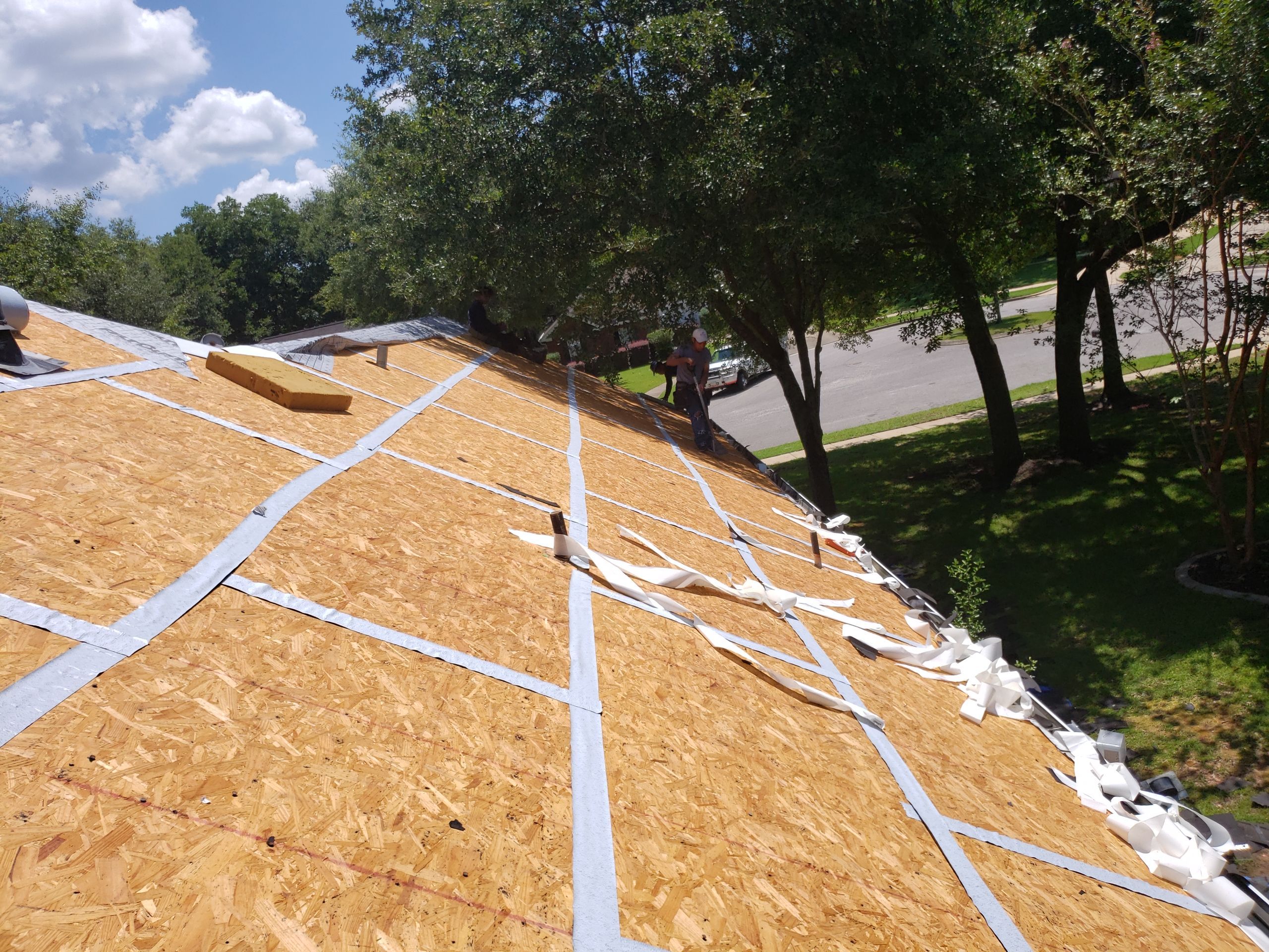 Residential Roofing Installation using Roof Replacement by American Roofing & Construction LLC