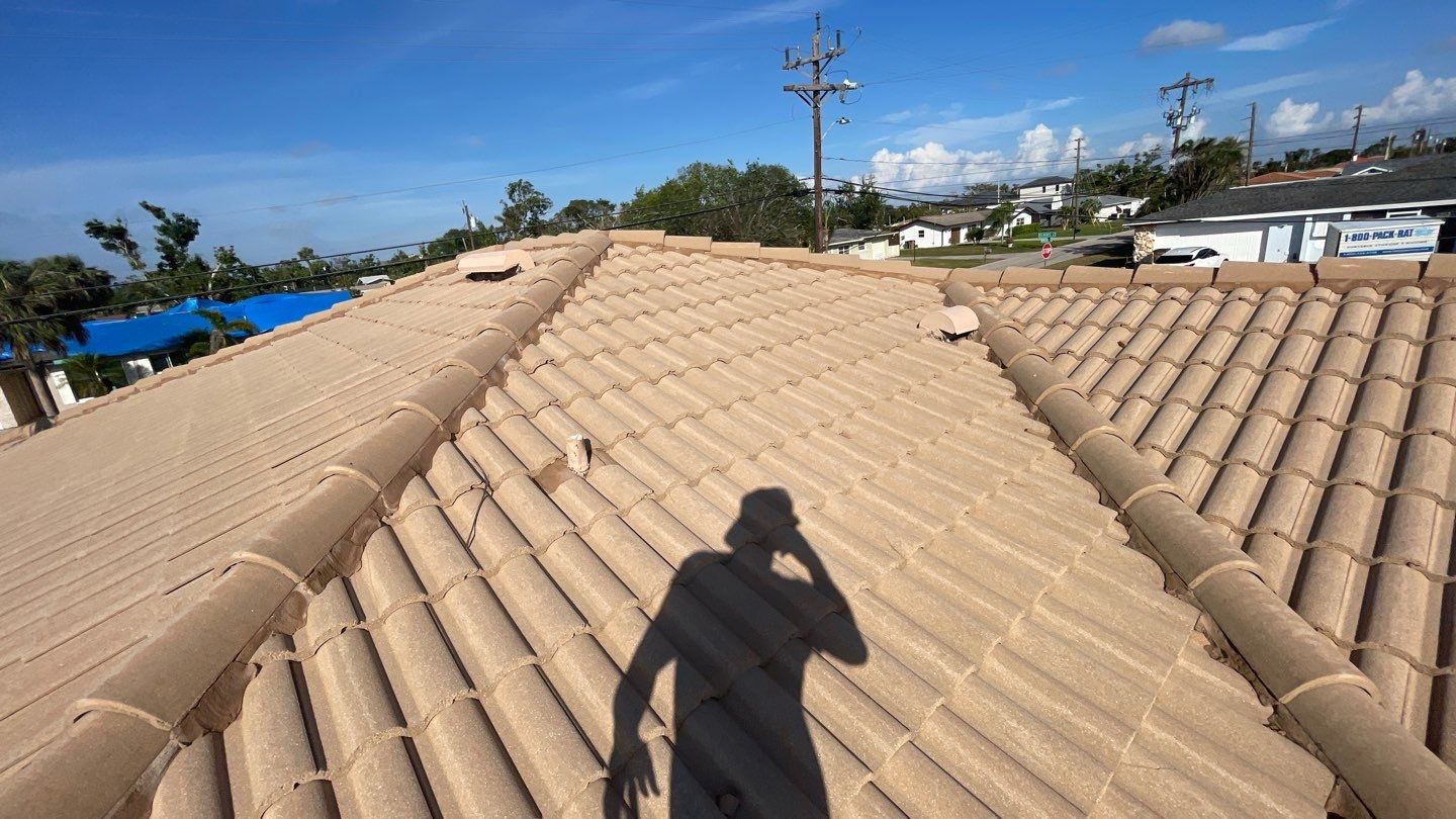 Residential Roofing Repair using Concrete Tile by Four Peaks Roofing