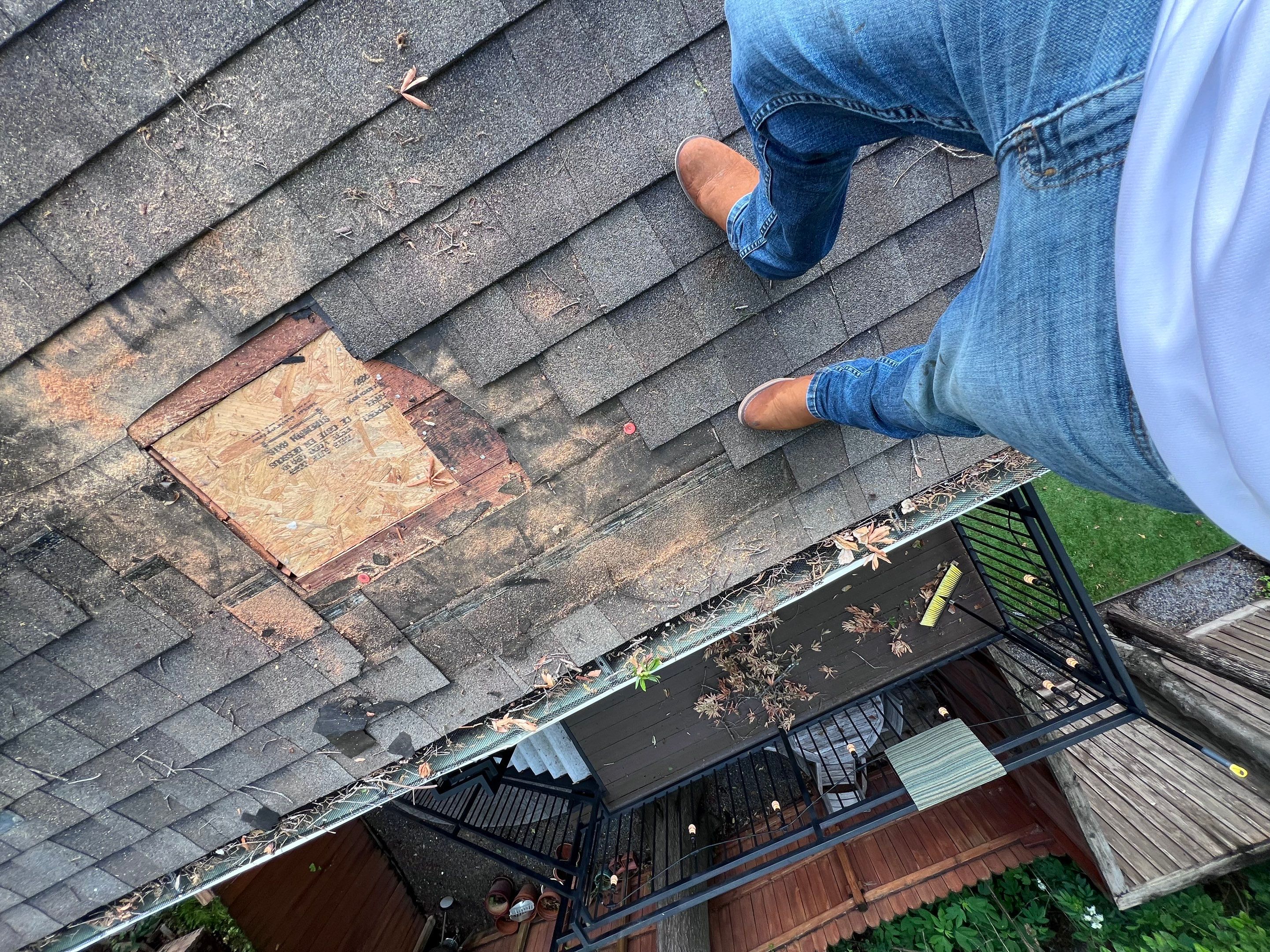 Residential Roofing Repair using Owen's Corning Duration (Lifetime) Shingles by Roof Repair Company