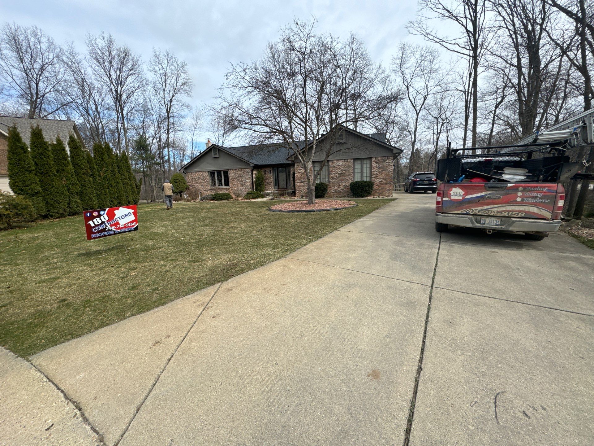 Roof Replacement using CertainTeed Landmark by 180 Contractors