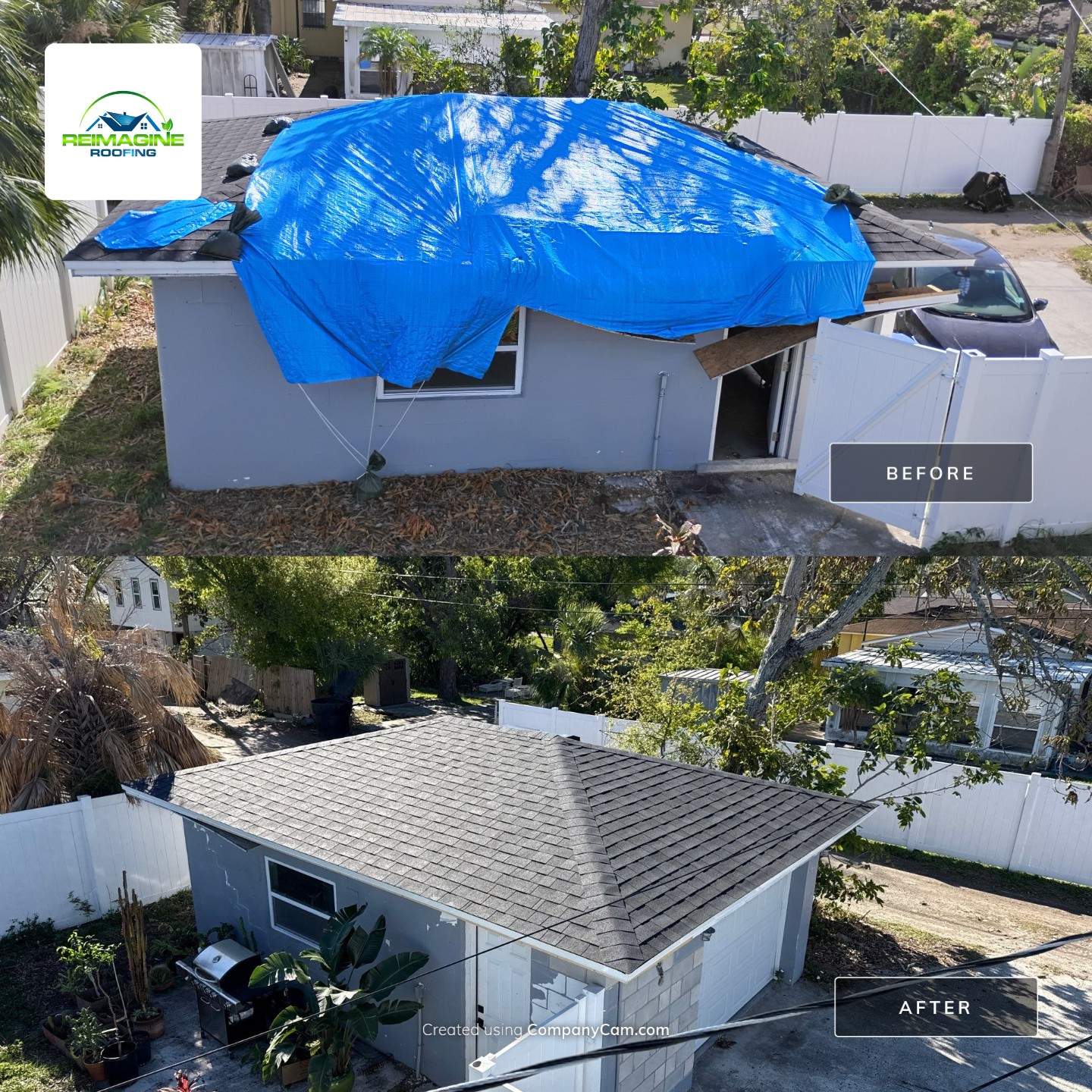 Pewter Gray Shingles by Reimagine Roofing
