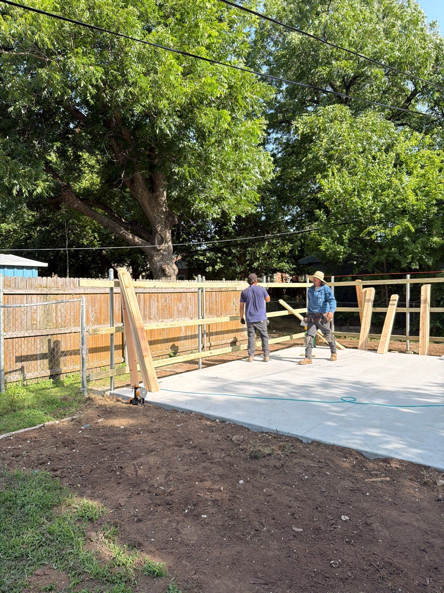 Demo , Concrete Pad, And Cedar Fence by Clays Services Inc