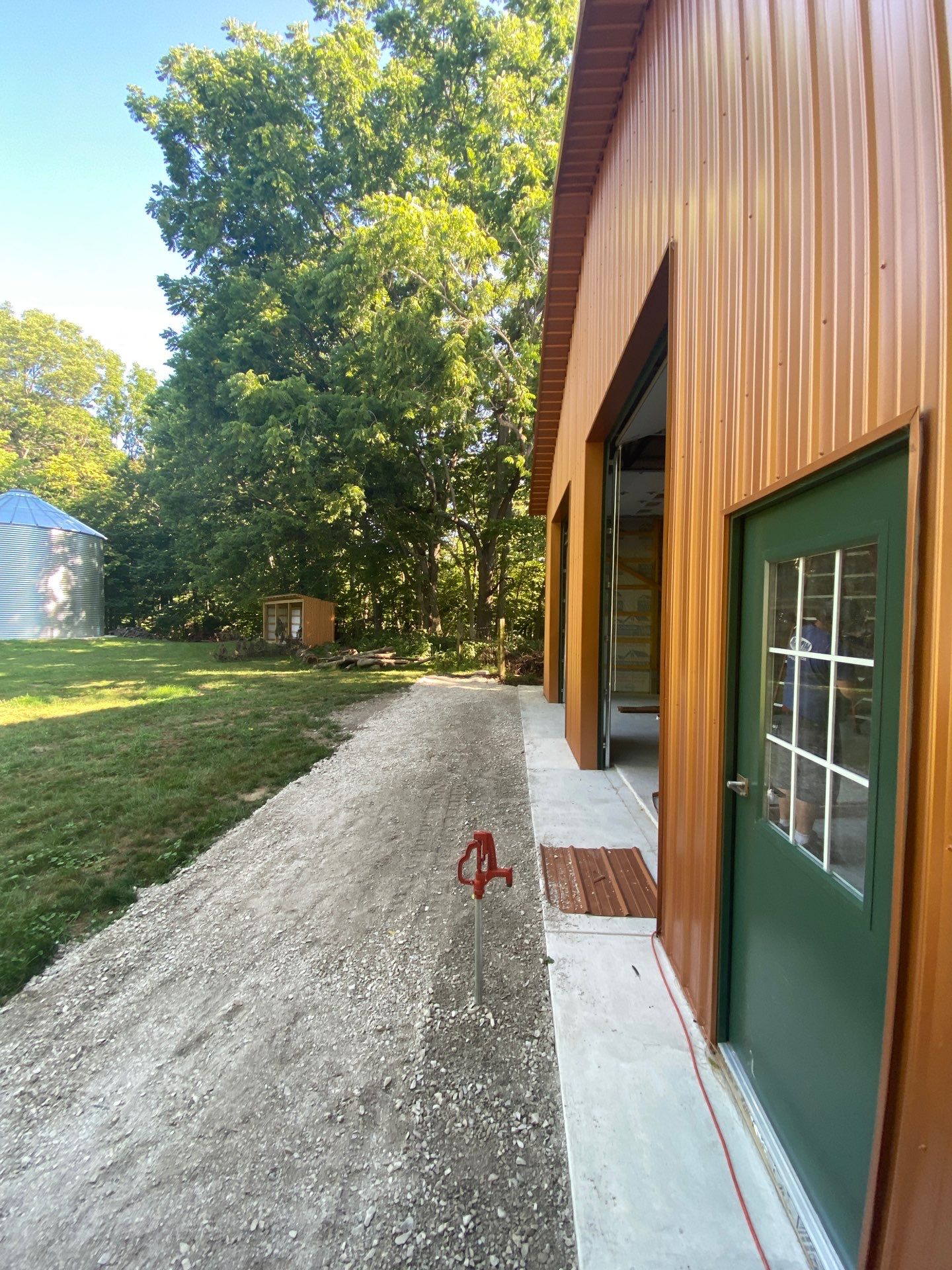 40'x50'x16' Pole Barn Project by The Barn Builders
