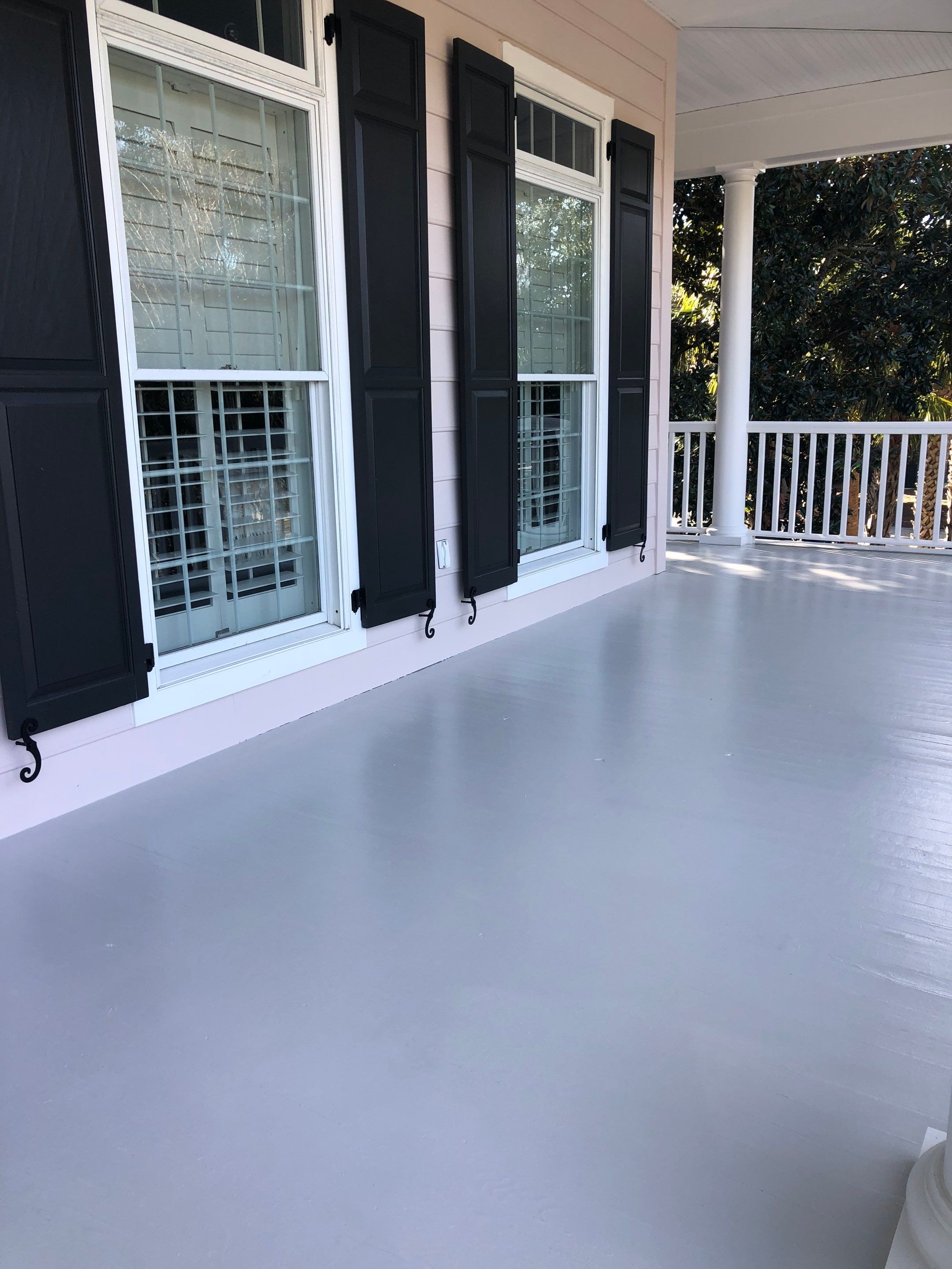 Painted Deck using AcryFin by DuraSeal
