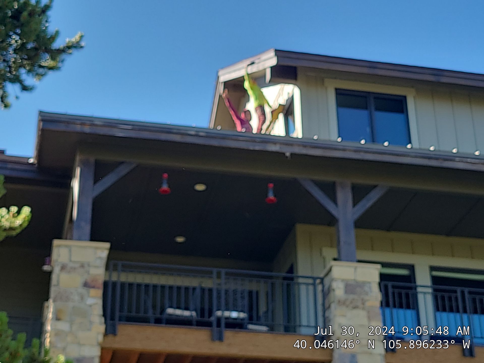 Exterior Painting Using Stain by Wheatley Creek Services