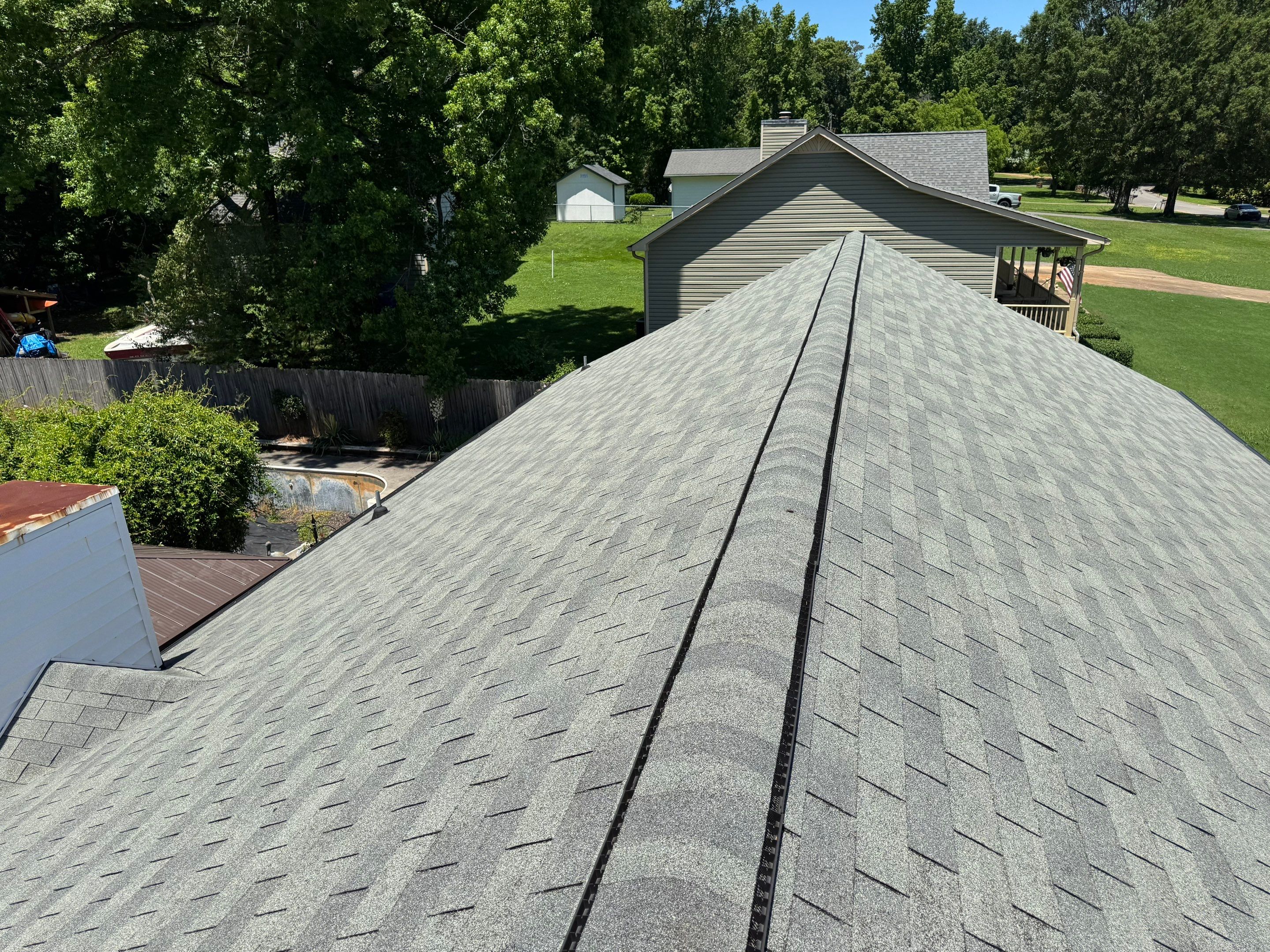 Project in Cartersville by Aultman Roofing