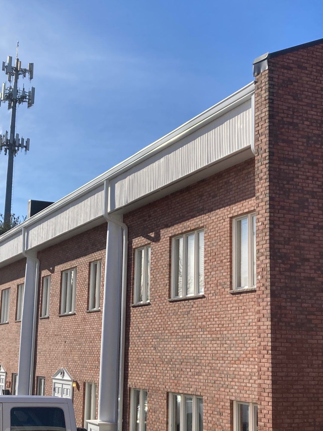 Gutter Installation using 8" K-style Aluminum Gutter in Hingham, MA by Gutter Pro Enterprises