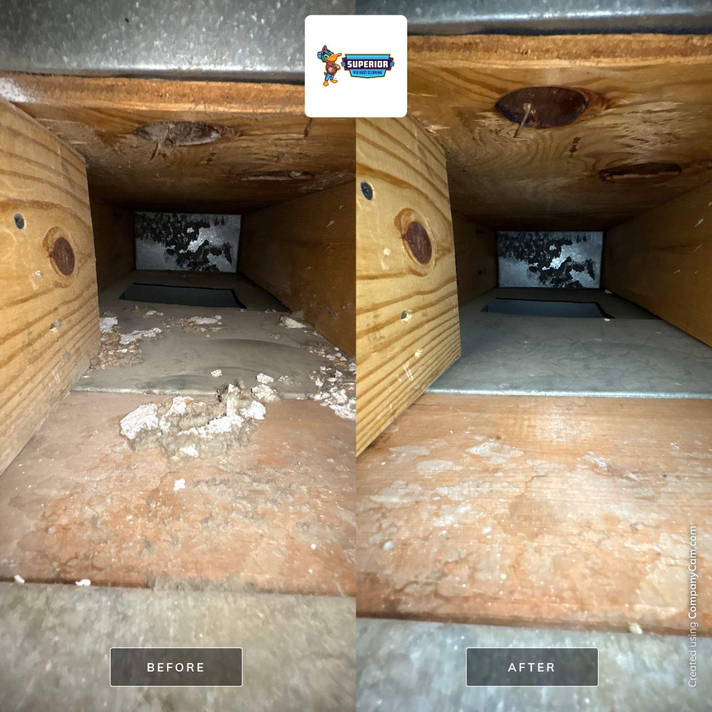 Air Duct Cleaning With a Vacuum Truck in Boardman, OH by Superior Air Duct Cleaning