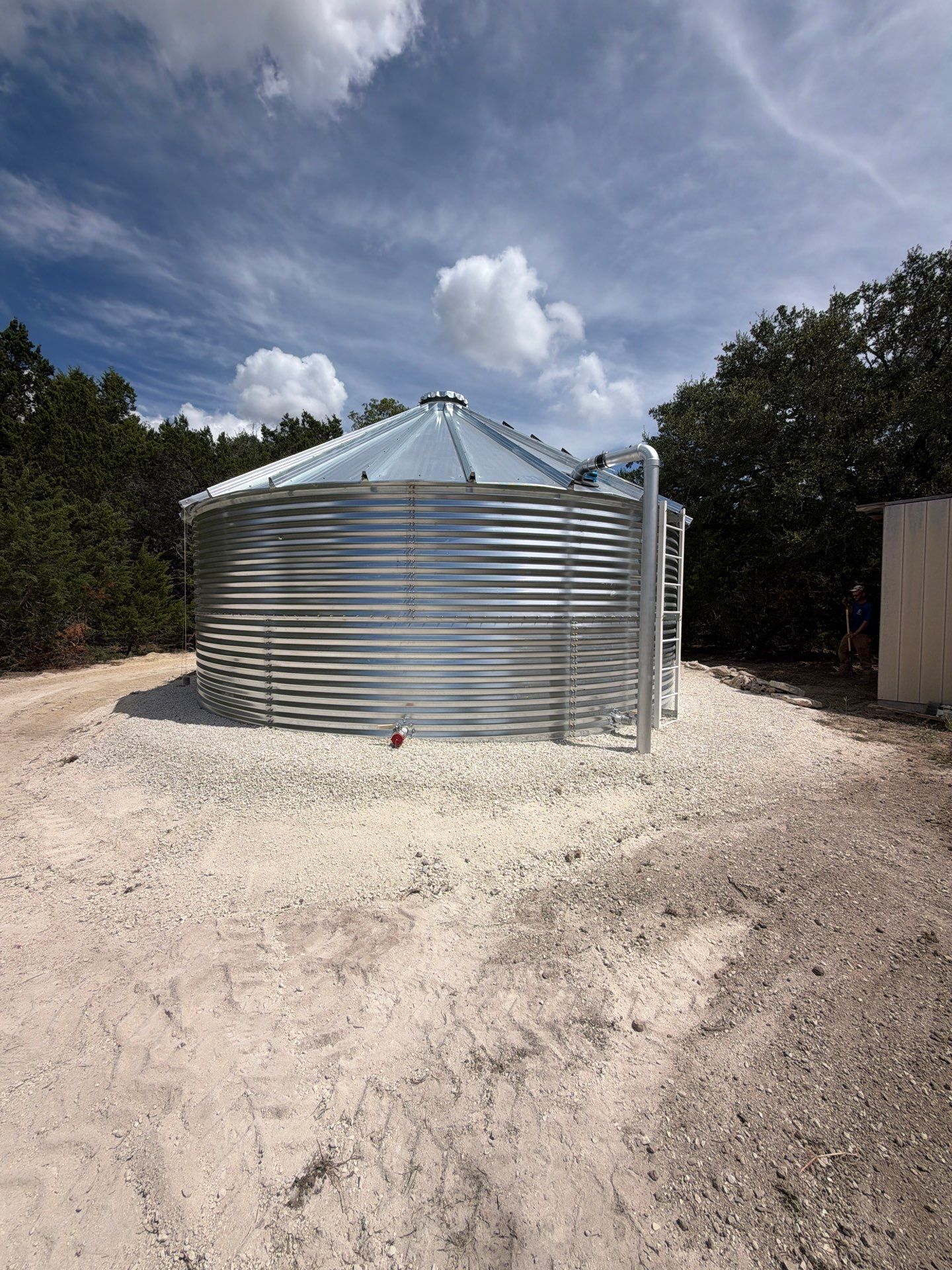 18.8k Gallon Cistern by Hill Country Rain Water