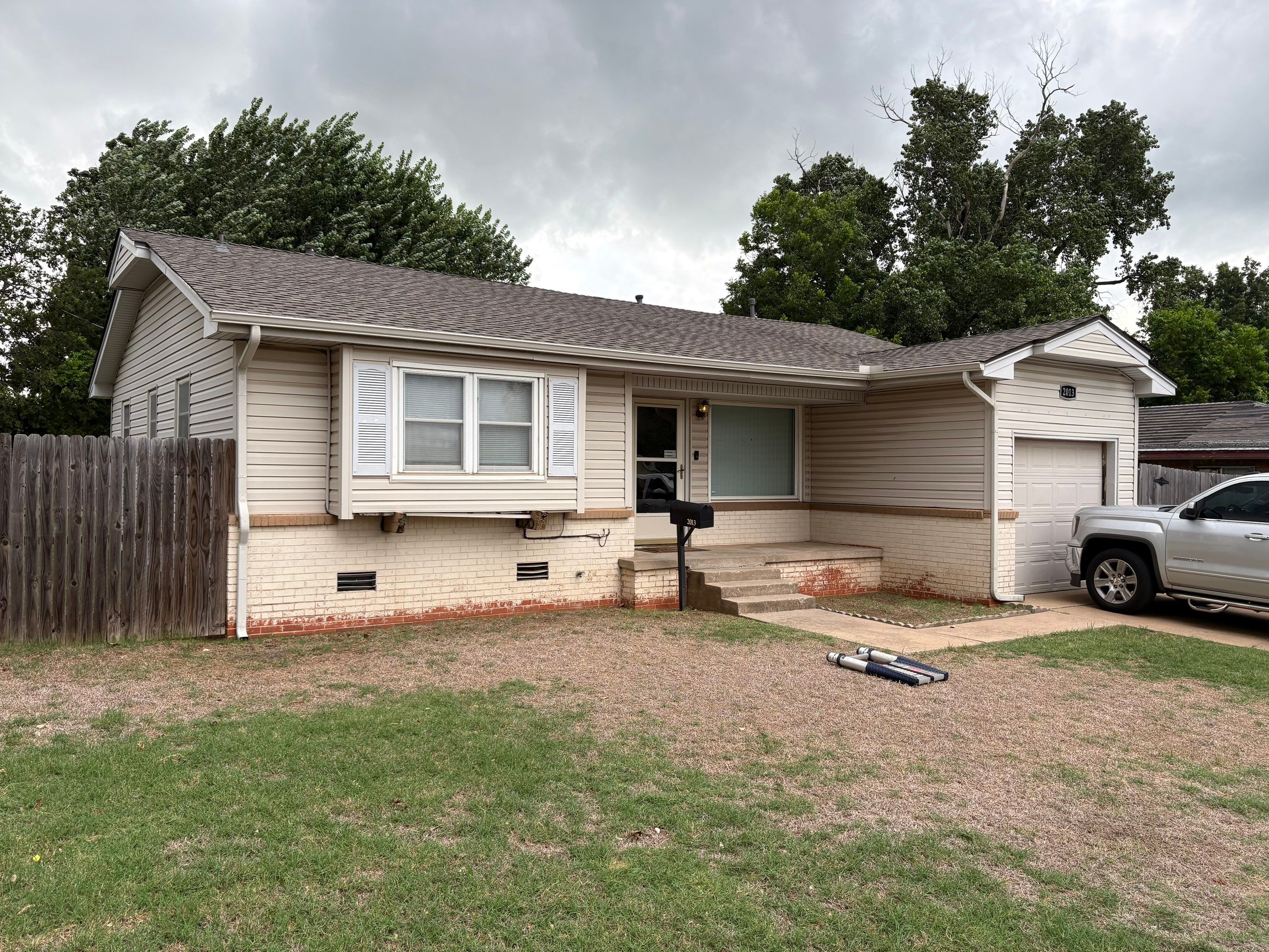 roof & soffit replacement in Midwest City by McCann's Roofing and Construction