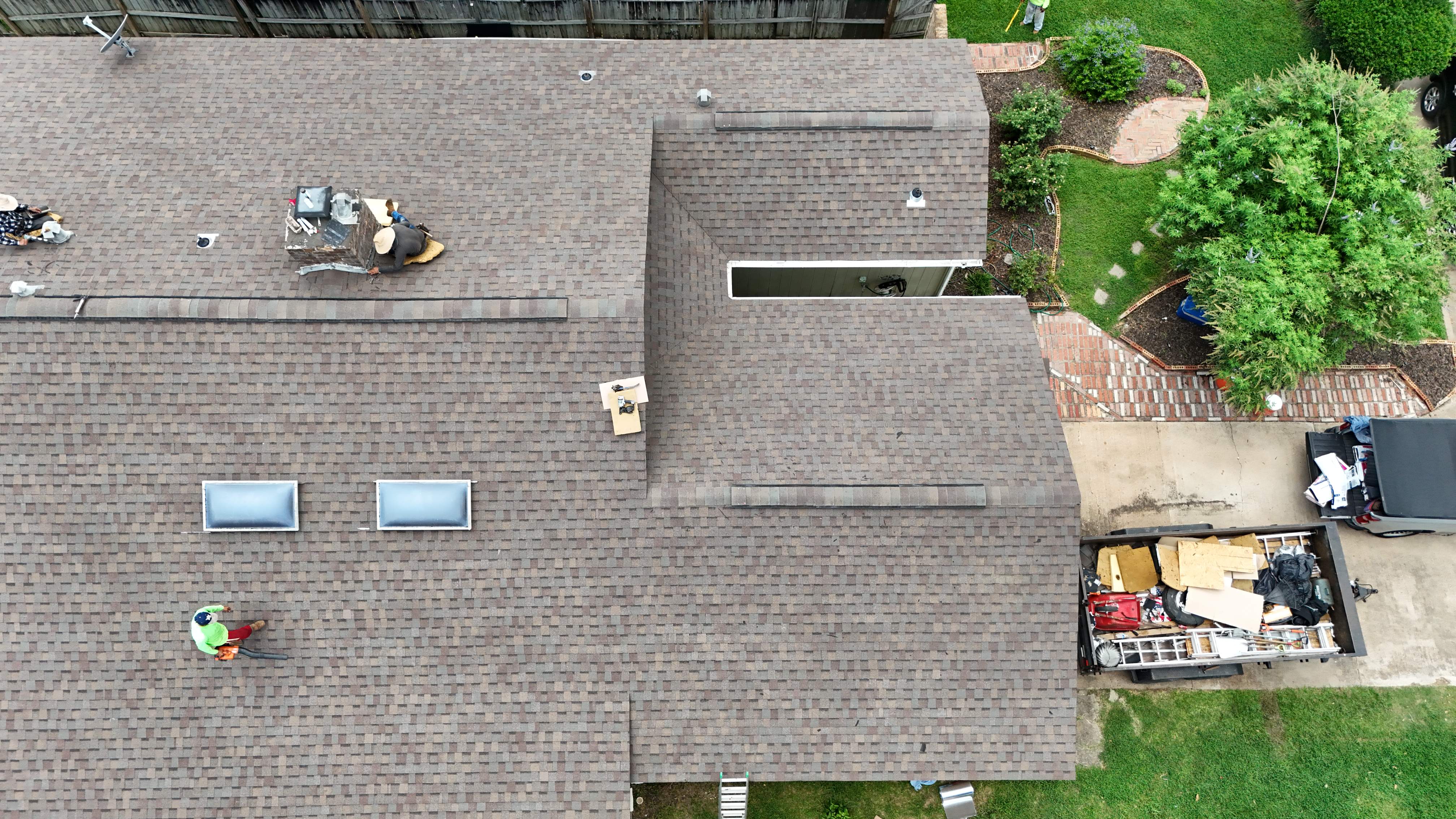 Roof Replacement with Deck Repairs — West Houston, TX by PL Roofing & SB Roofing, LLC.