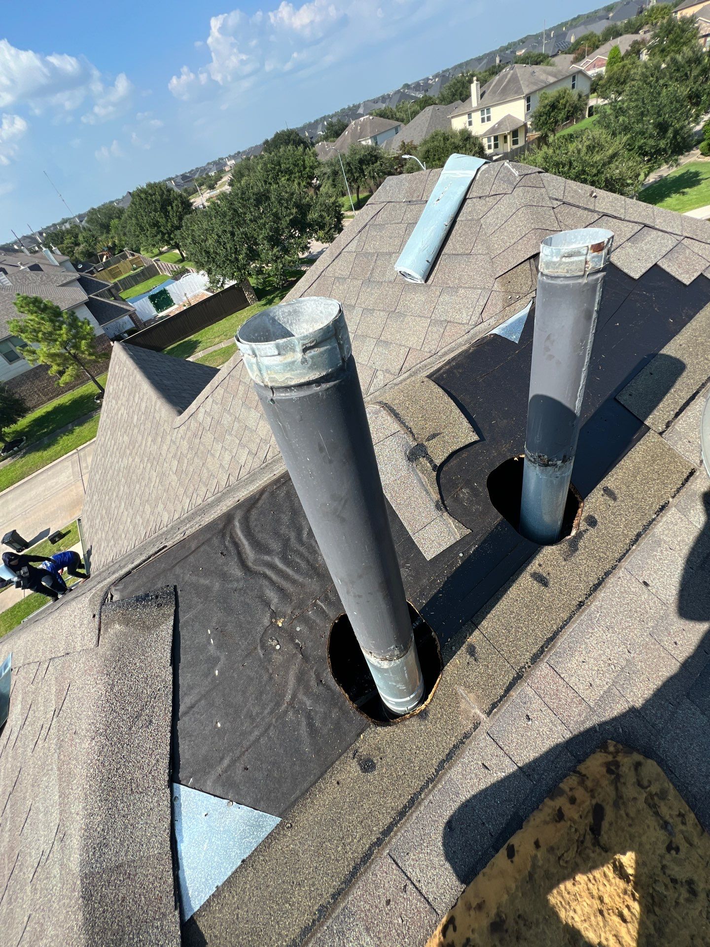 Hail Damage using Owen's Corning Duration (Lifetime) Shingles by Roof Repair Services LLC