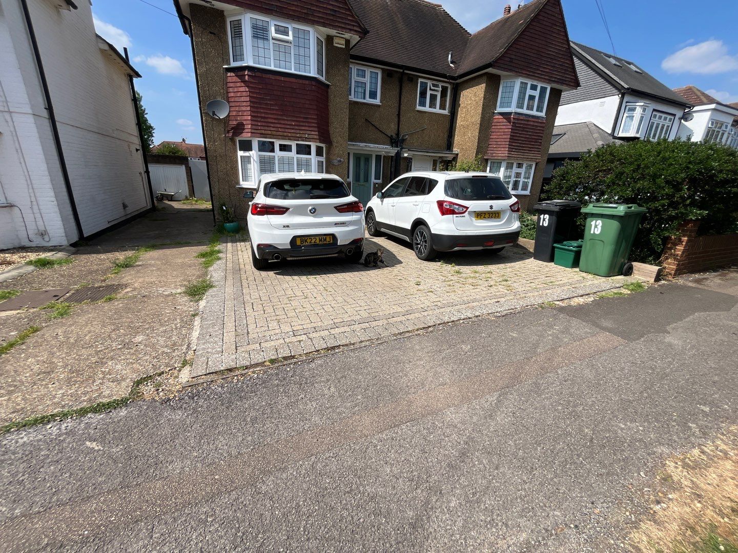 Driveway And Patio Clean using Honda 21lt High Pressure Machine by Ges Exterior Cleaning ltd