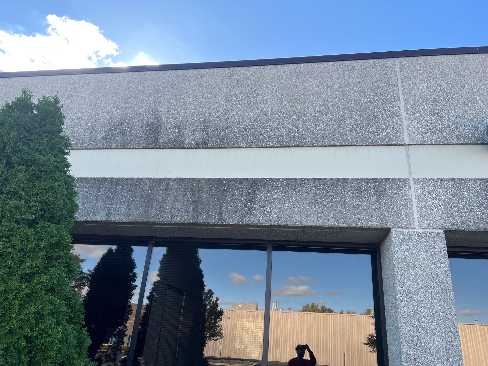 Stone Facade Power Washing & Exterior Restoration by Northern Power Washing LLC.