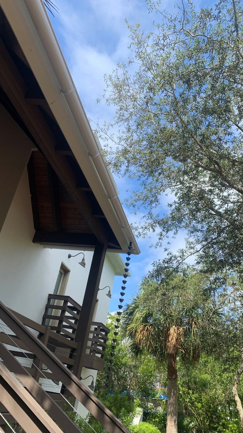 Seamless Gutter Installation using Galvanized Gutters by Gutter Professors