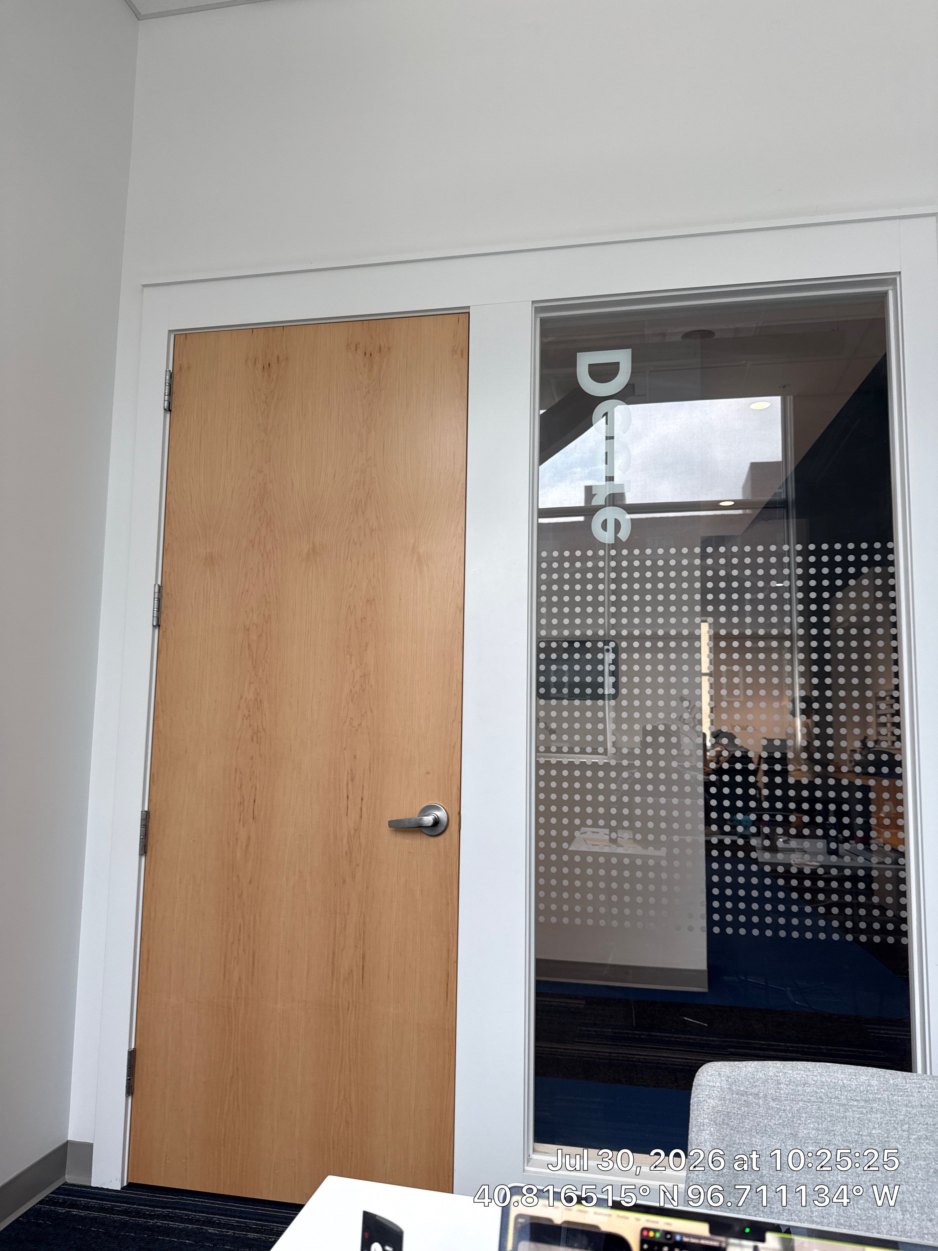 Interior Office Updates and Safety Equipment Installation in Lincoln by CompanyCam Sales Demo