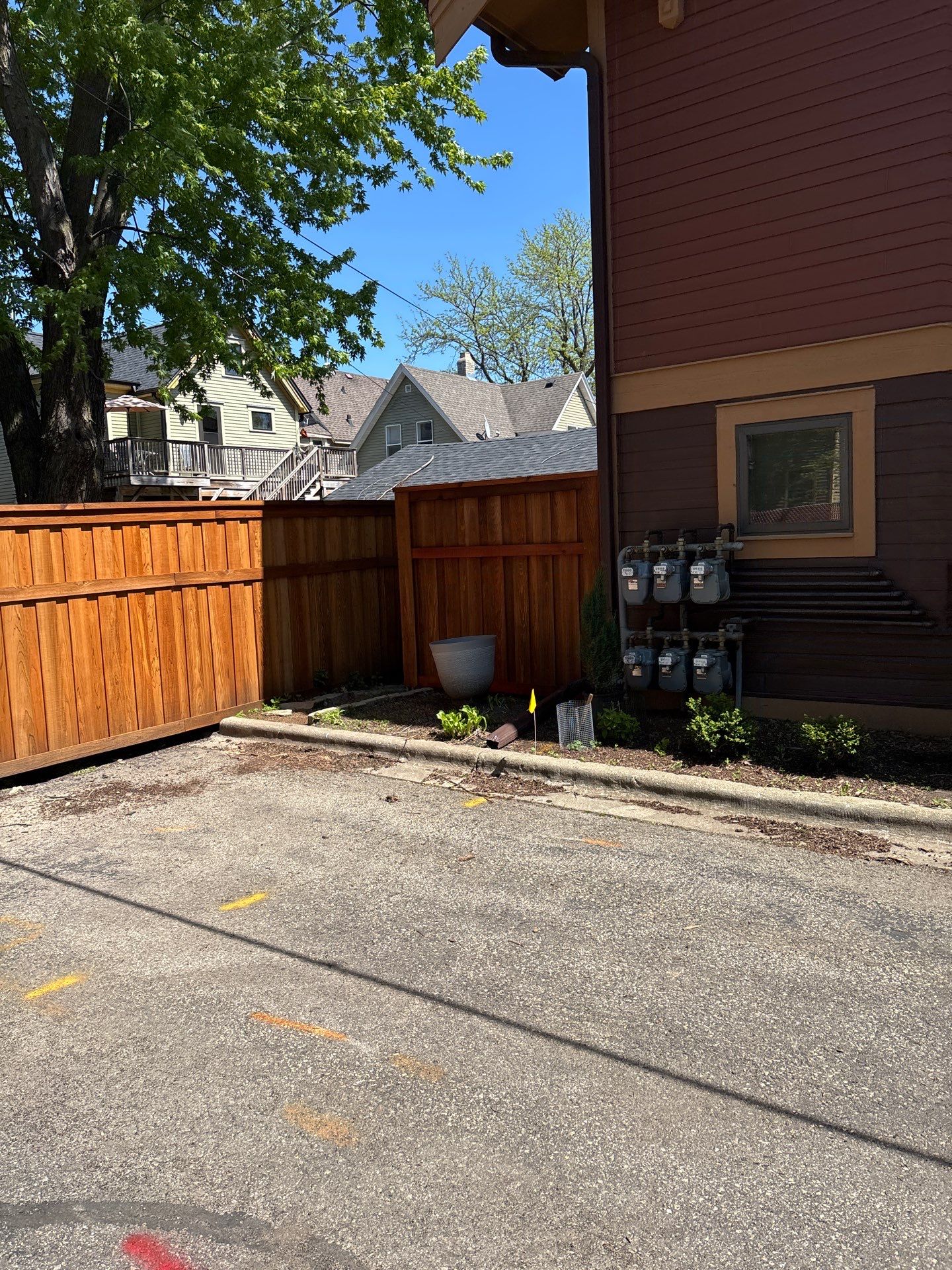 Cedar Fencing For A Madison HOA by Madison Fence Company