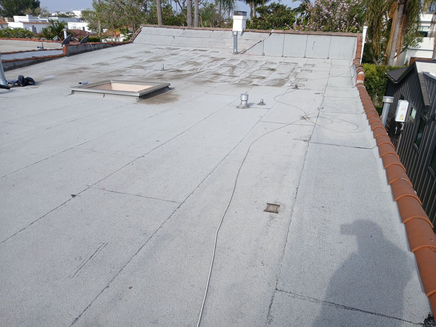 Tile Reset & Silicone Coating using American Standard Coatings Silicone-S by Hull Brothers Roofing