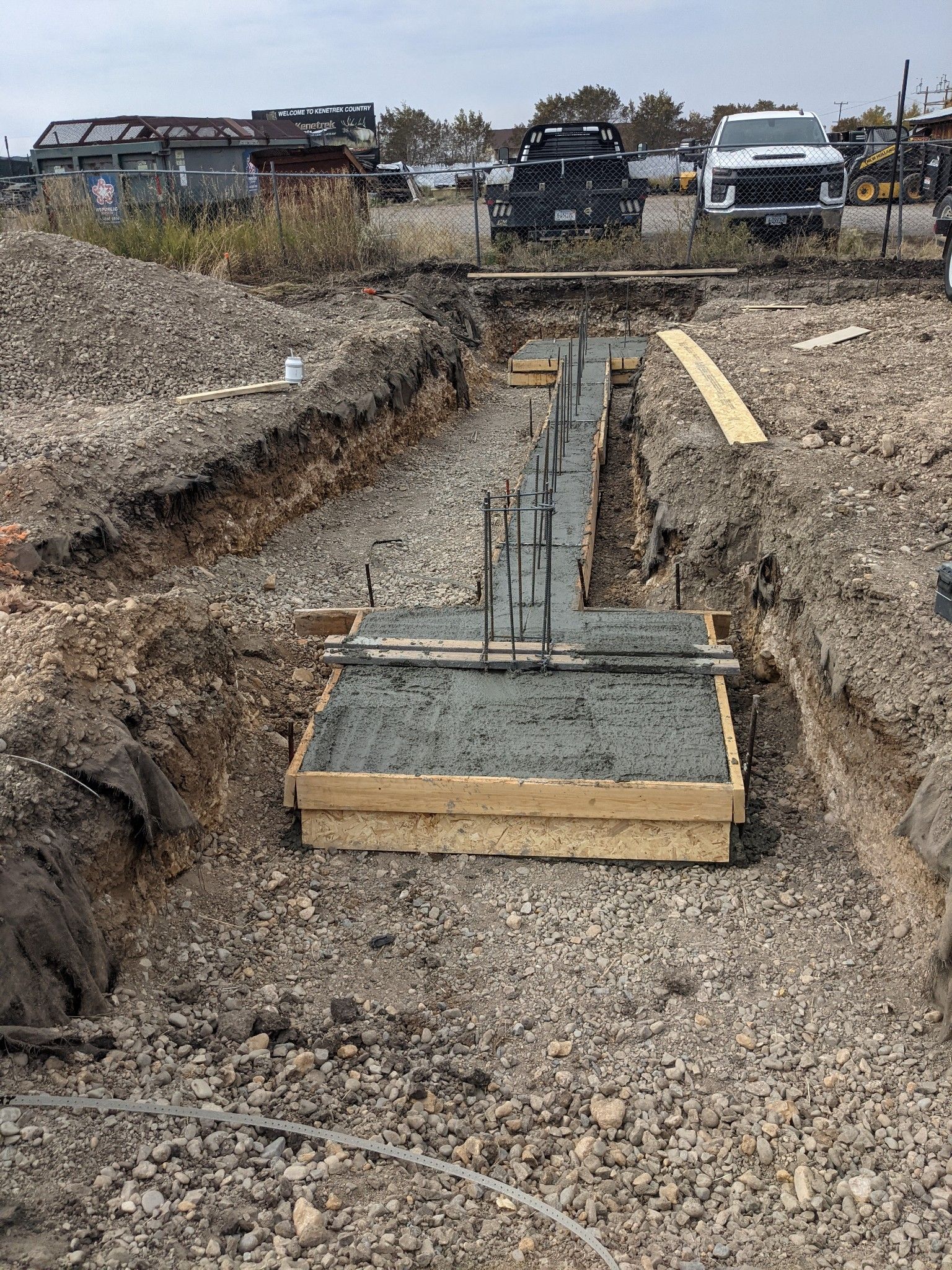 Foundation Building Material Slips by Blue Room Construction LLC