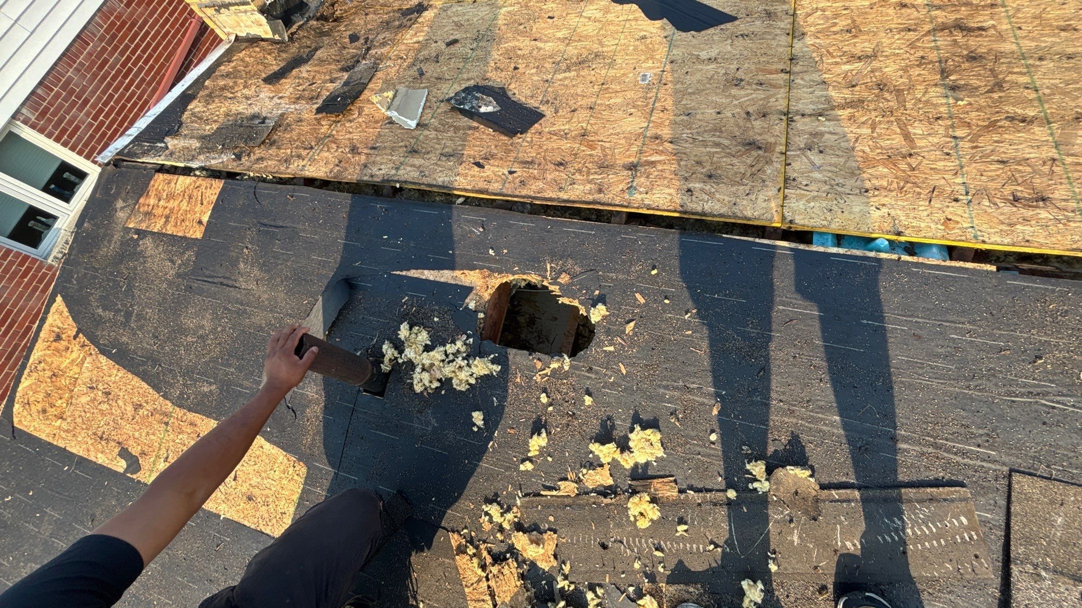 Roof Replacement using Owens Corning Driftwood by 180 Contractors