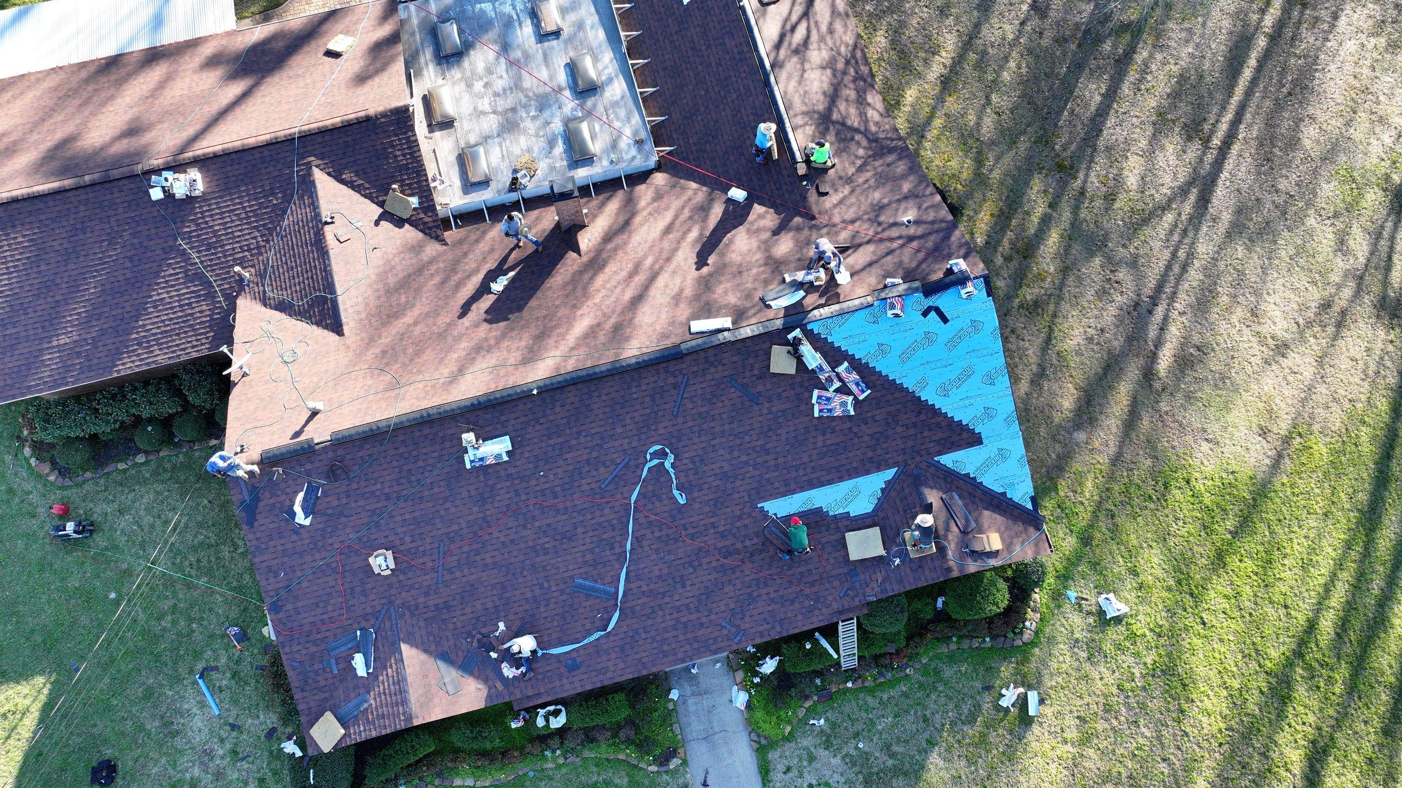 Complete Roof Replacement — Huntsville, TX by PL Roofing & SB Roofing, LLC.