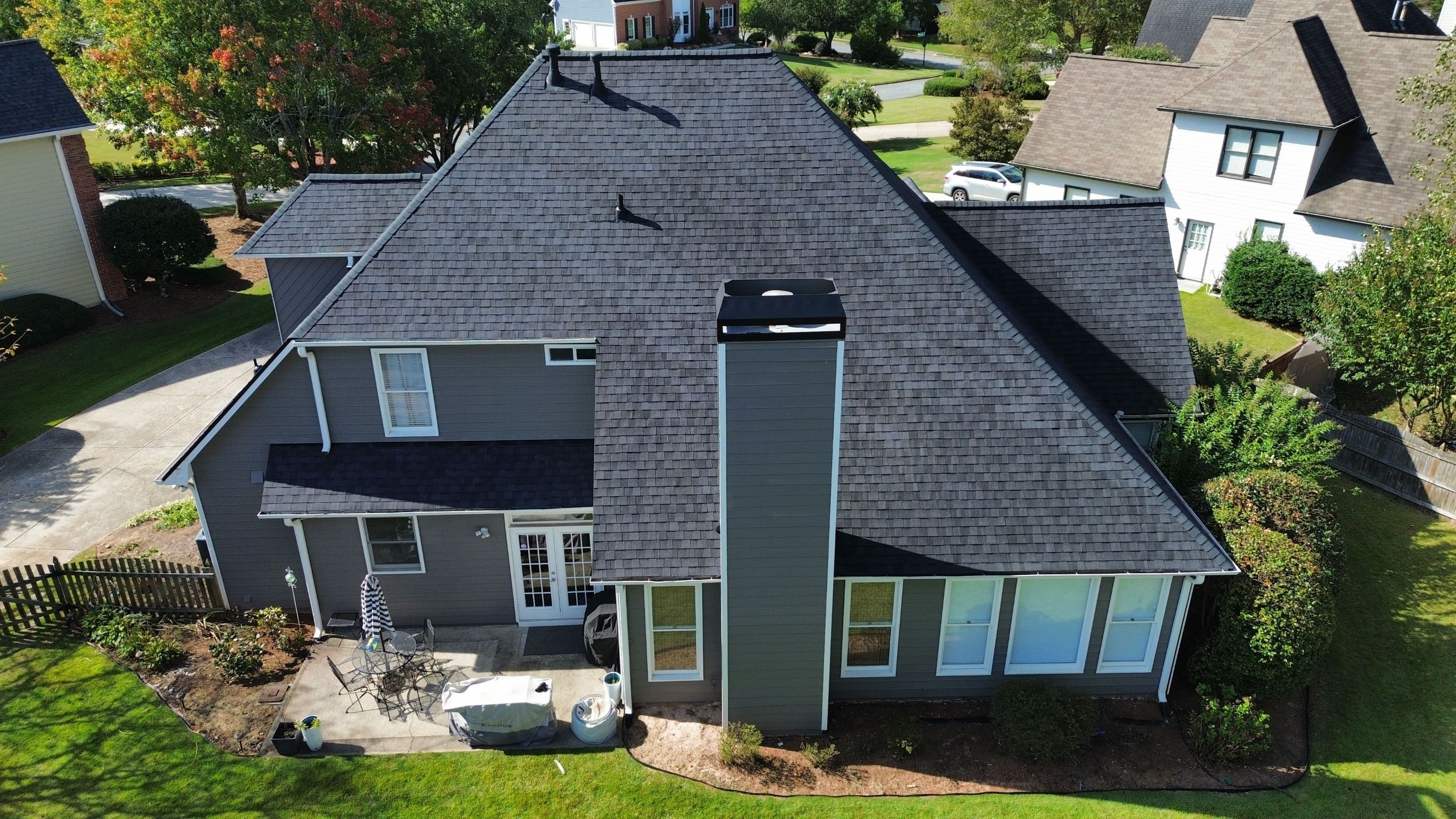 Cumming, GA Roof Replacement CertainTeed Landmark Moire Black by Reset Roofing