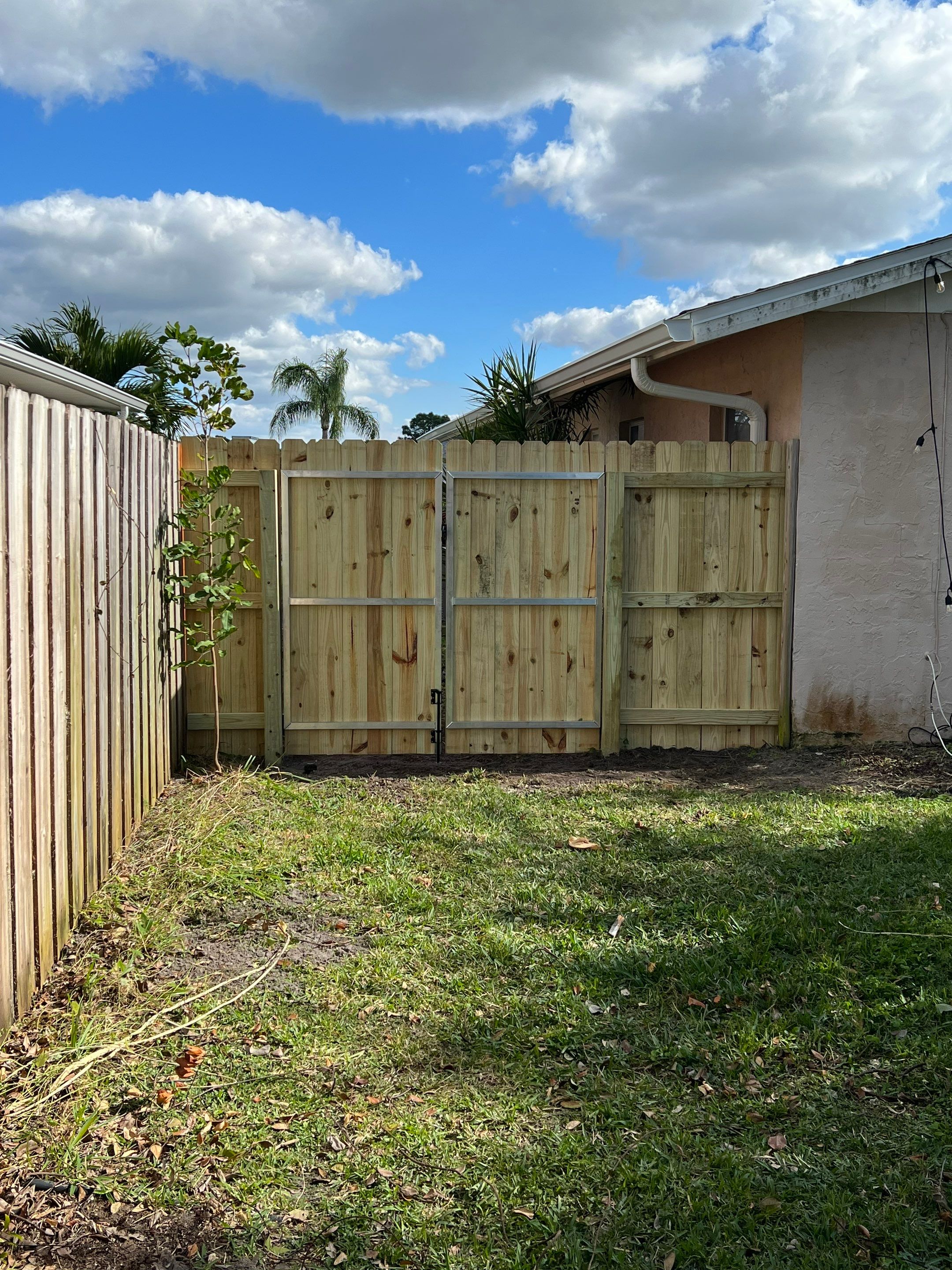 Venice, FL 6 ft. Tall Treated Board on Board Privacy Fence  by Asap fence and gates, LLC
