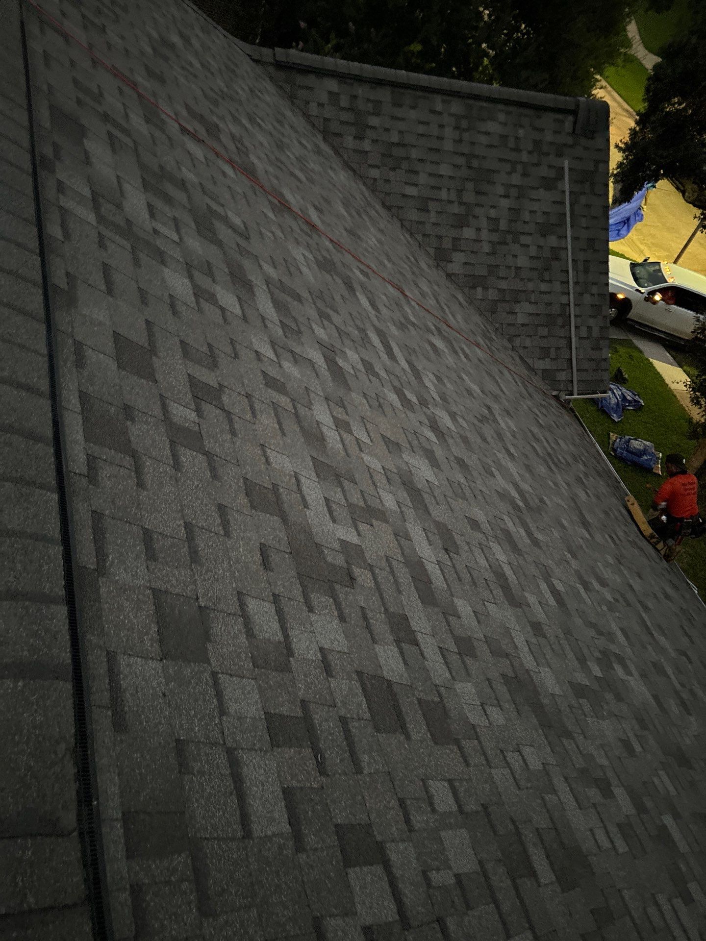 Residential Roofing Installation using Owen's Corning Duration (Lifetime) Shingles by Roof Repair Company