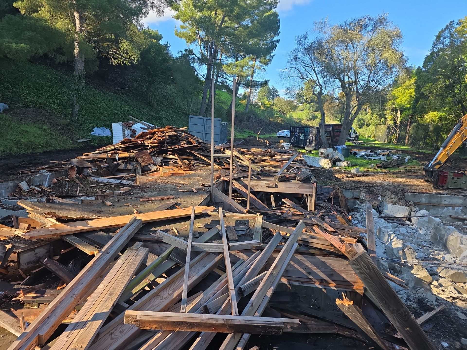 Rolling Hills- Full building Demolition by Ramirez Demolition Services Inc
