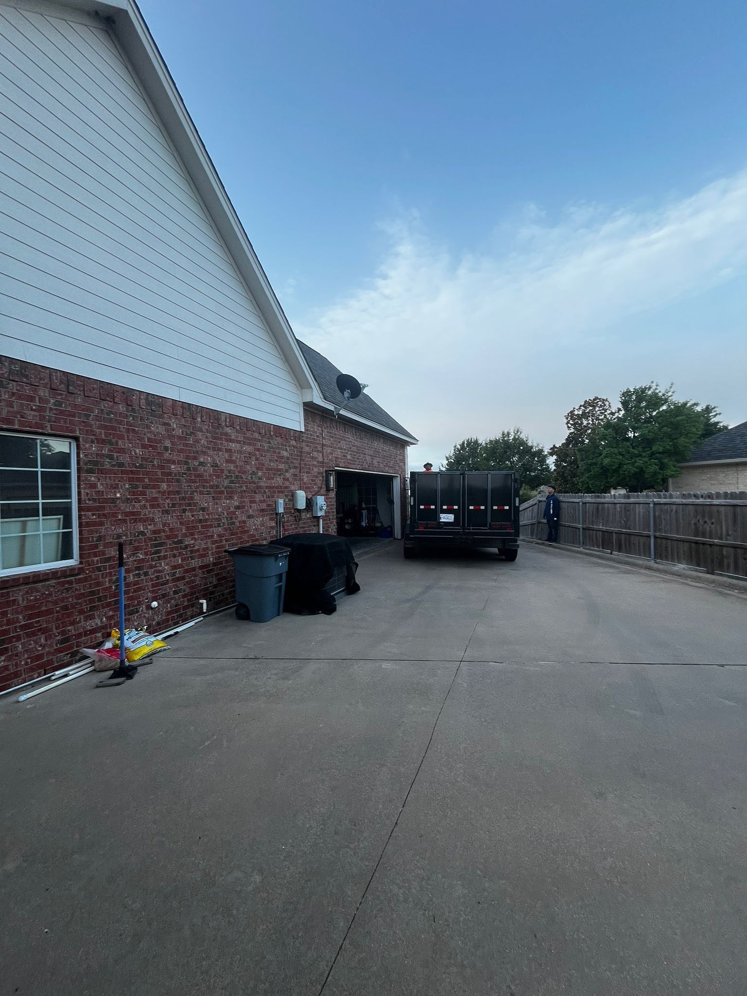 Project in Cleburne by Lonestar Roofing and Restoration LLC.