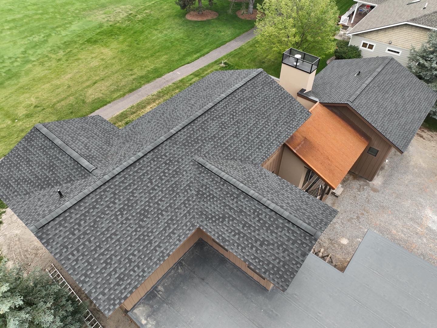 GAF Timberline HDZ - Charcoal by Montana Roofing Solutions