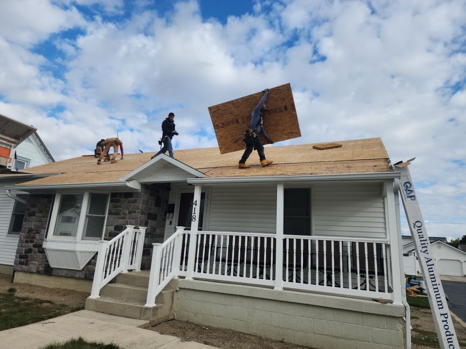 Residential Roofing Installation using GAF Timberline HDZ Pewter Gray by Nitro Roofing and Construction