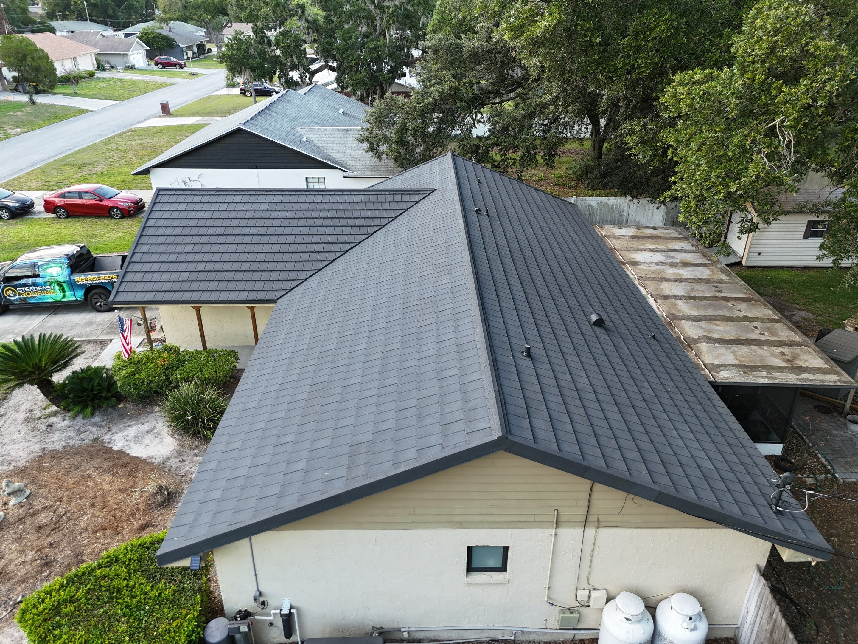 Roof replacement in Lakeland, FL by Steadfast Roofing