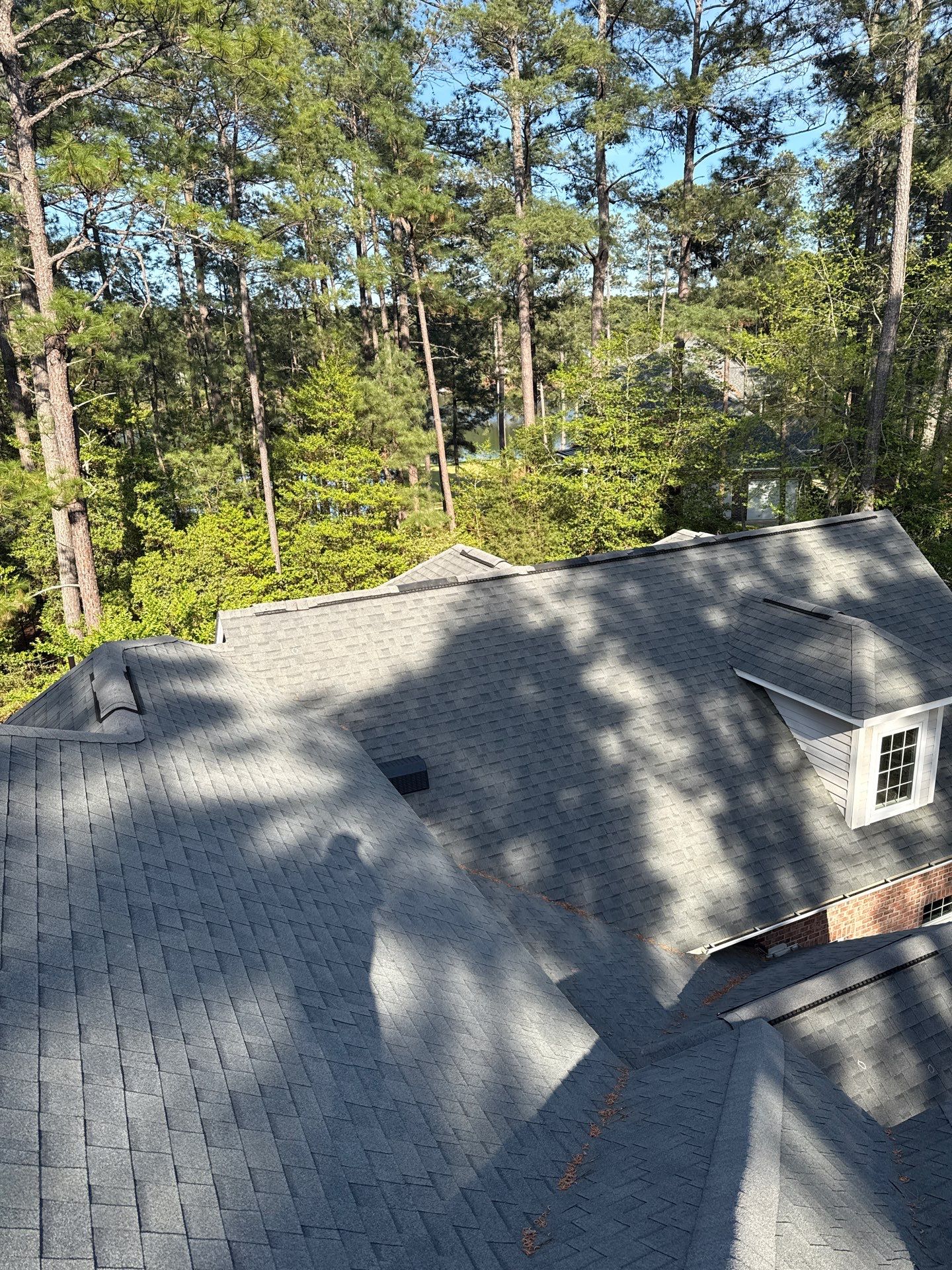 Architectural Shingle Roof Replacement and Skylight Upgrade in Pinehurst by Prepare The Way Roofing