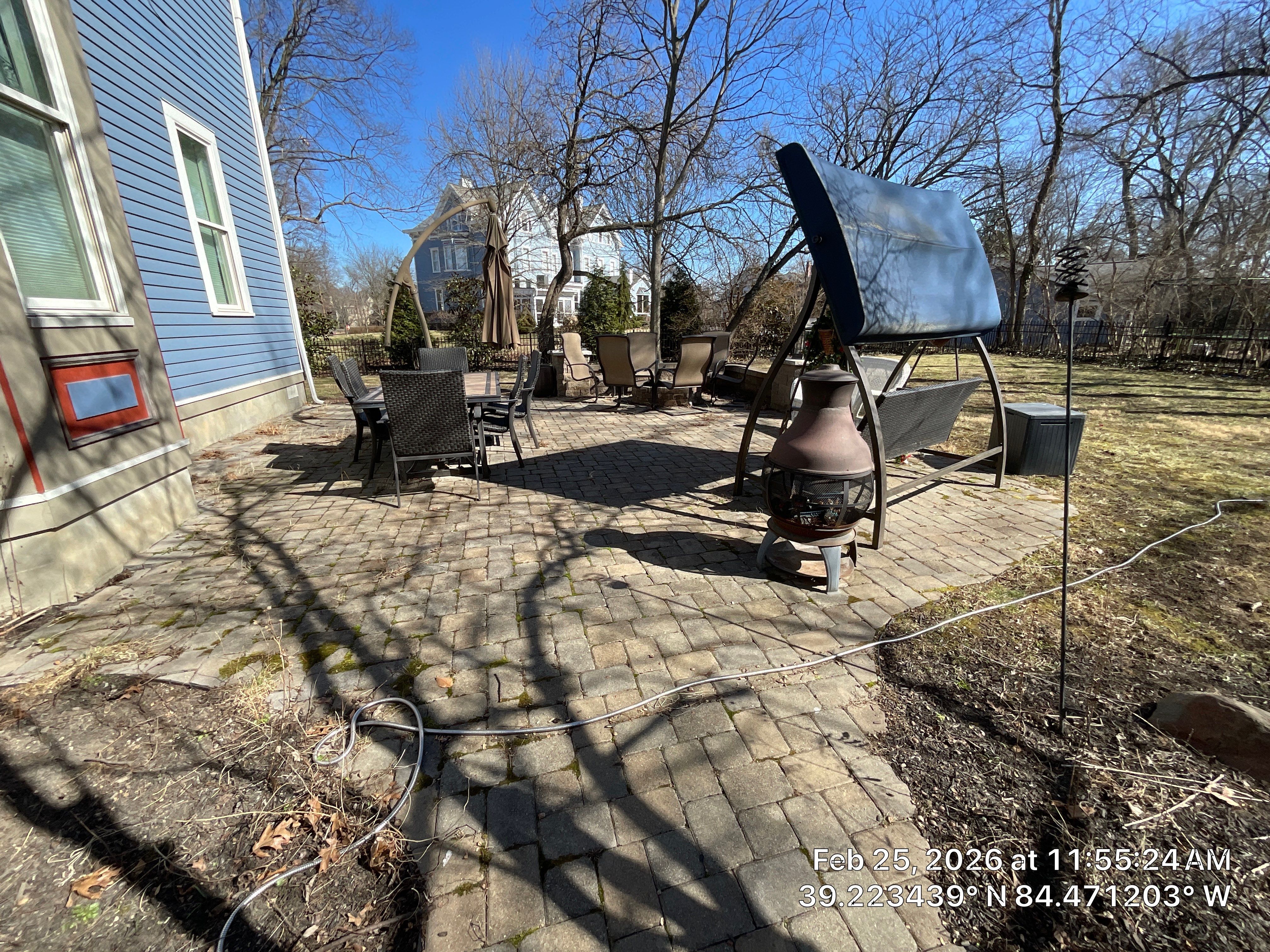 Surface Cleaning - Paver Patio by Reisenberg’s Lawn & Landscape, LLC