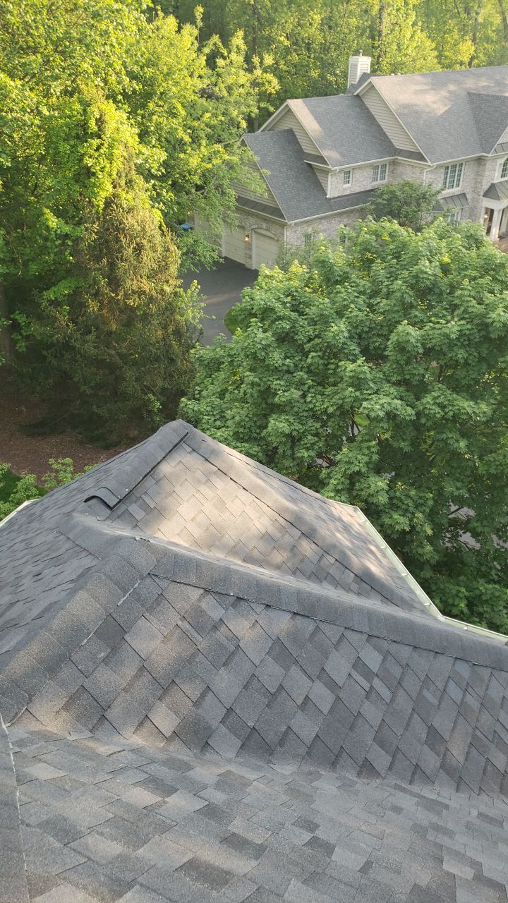 Great Falls: CertainTeed Landmark Pro Designer Shingles in Max Def Moire Black by RM Banning, Inc.