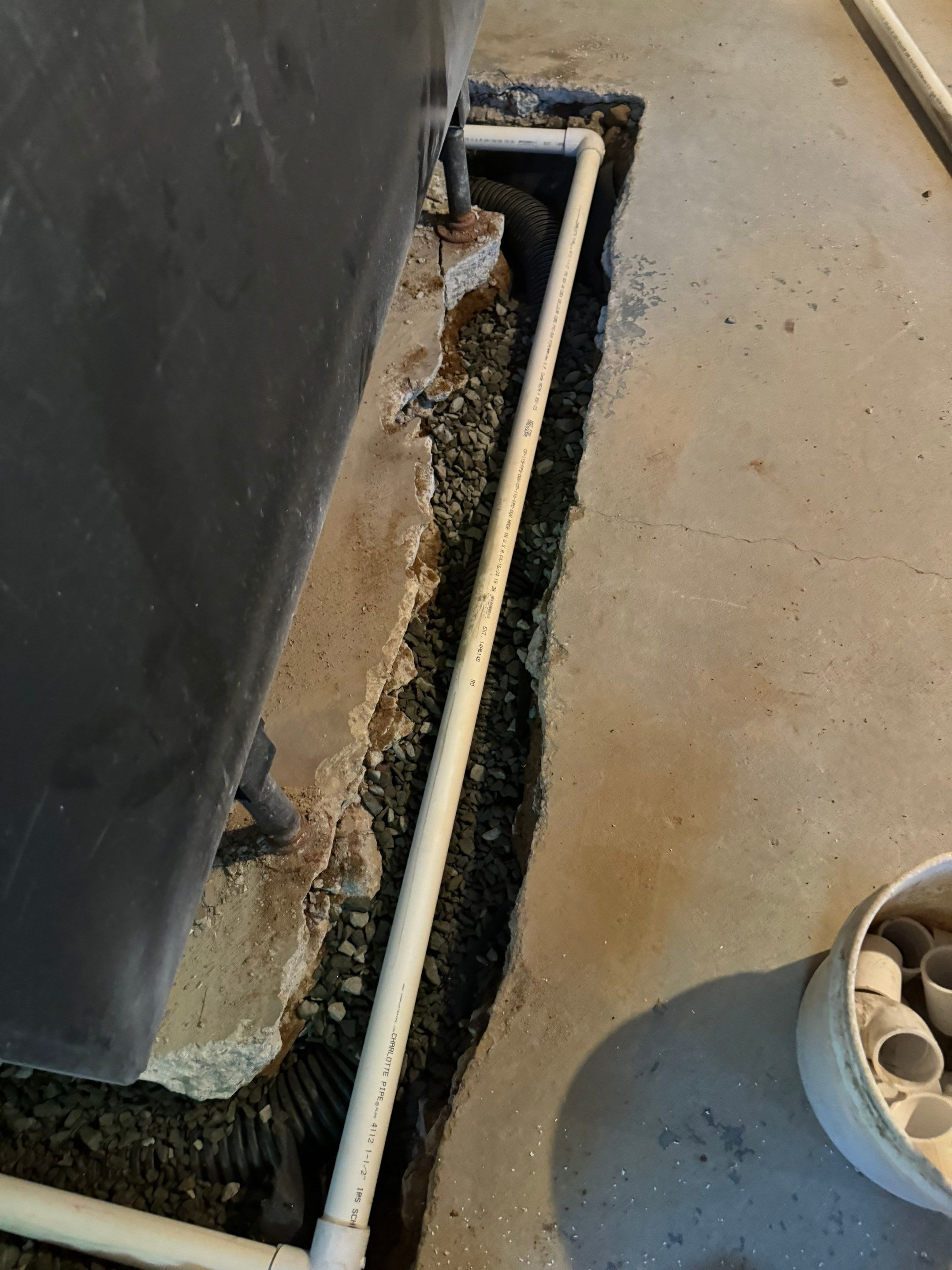 Interior French Drain Washington Township, NJ by Pure Service Pro, LLC 