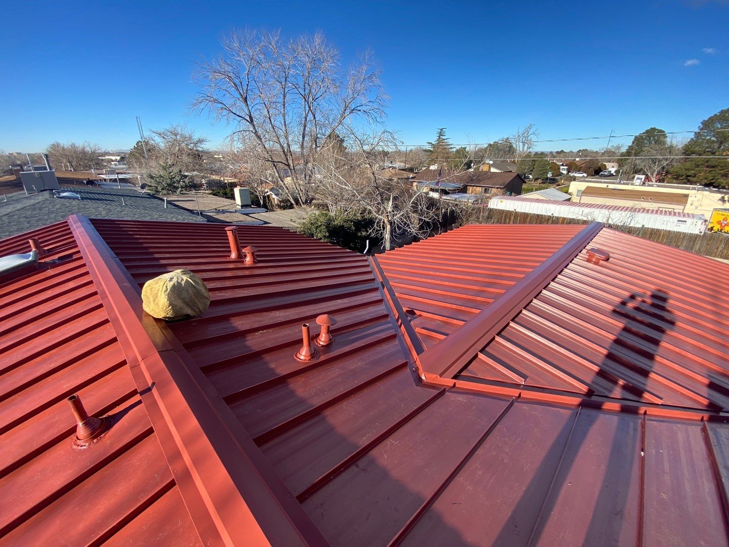 Terra Cotta Standing Seam by Reimagine Roofing
