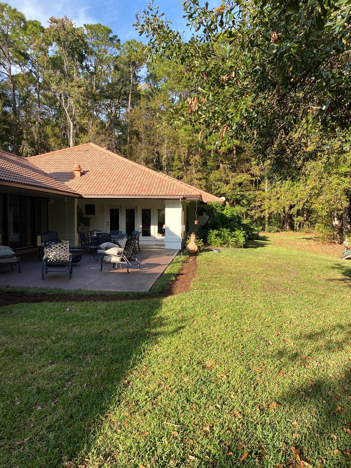 Deerwood Residence | Sod Repair & Mulch Installation  by ProGreen Services