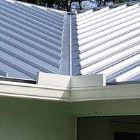 24ga 1.5" Snap-Lock Mill Finish  by Total Roofing System The Metal Roof Experts